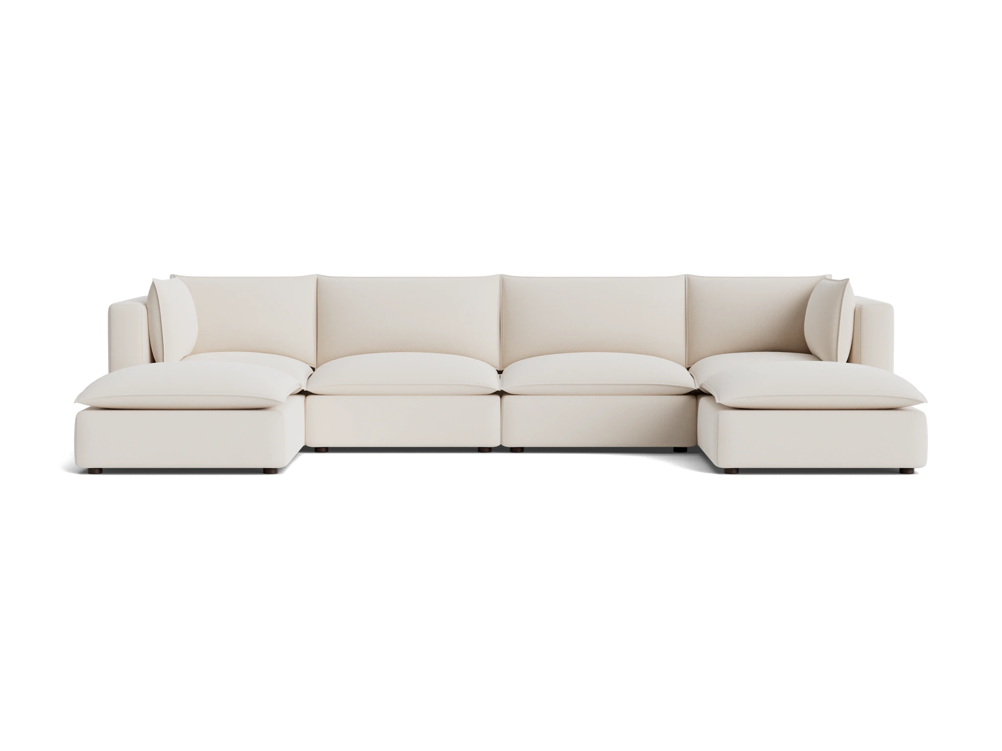 haine modular grand sofa sectional caspiar ivory