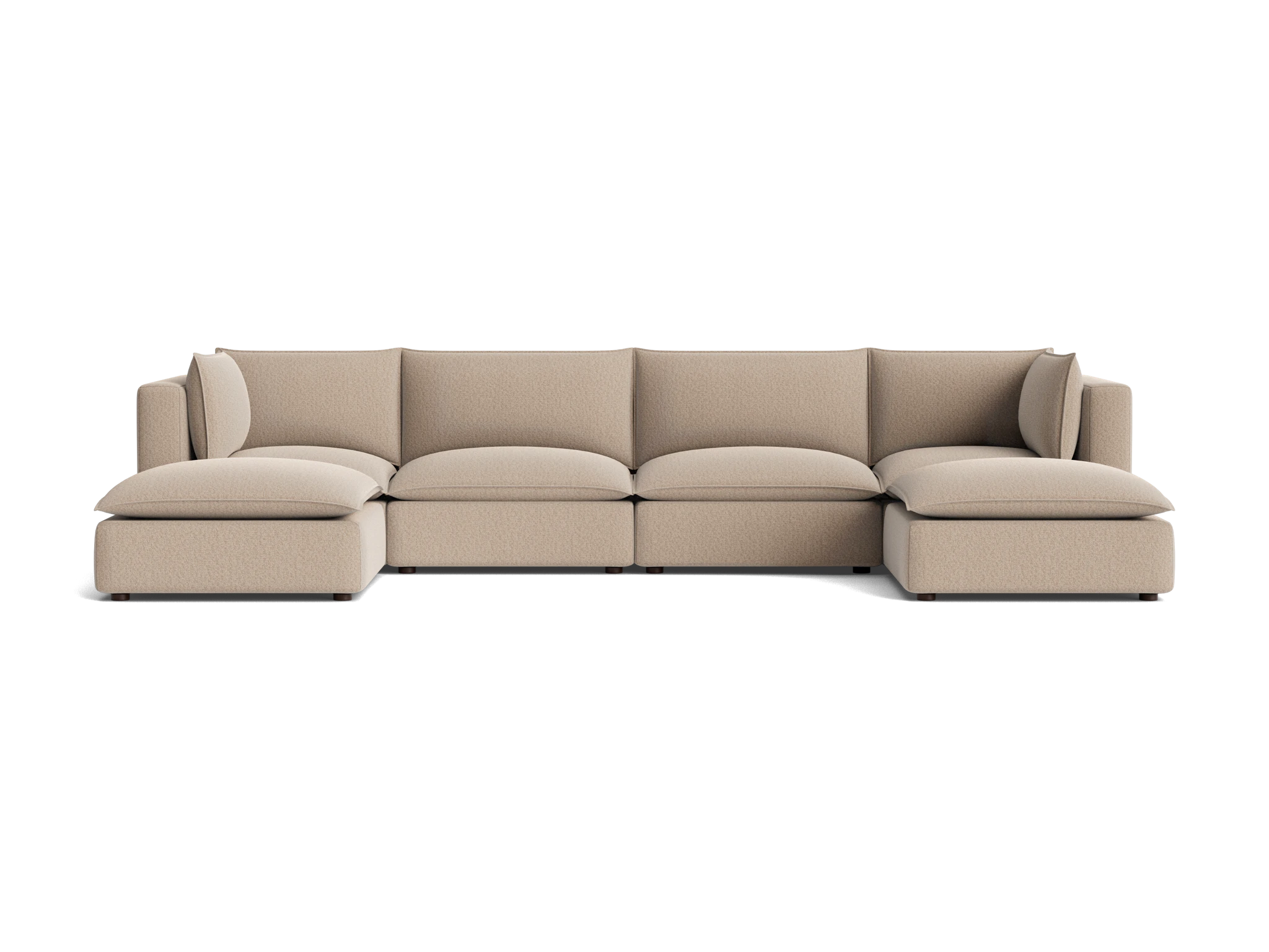 haine modular grand sofa sectional villa sand