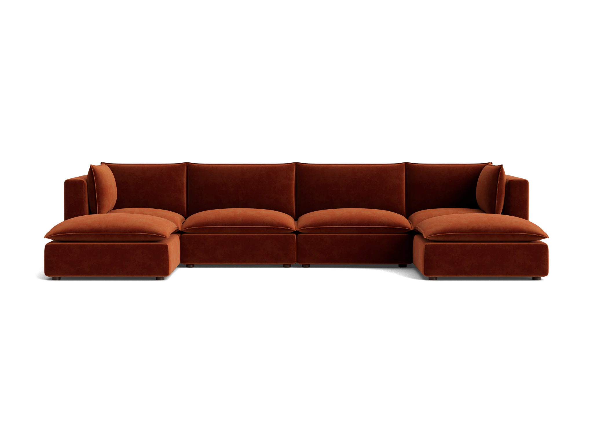 haine modular grand sofa sectional harper cinnamon