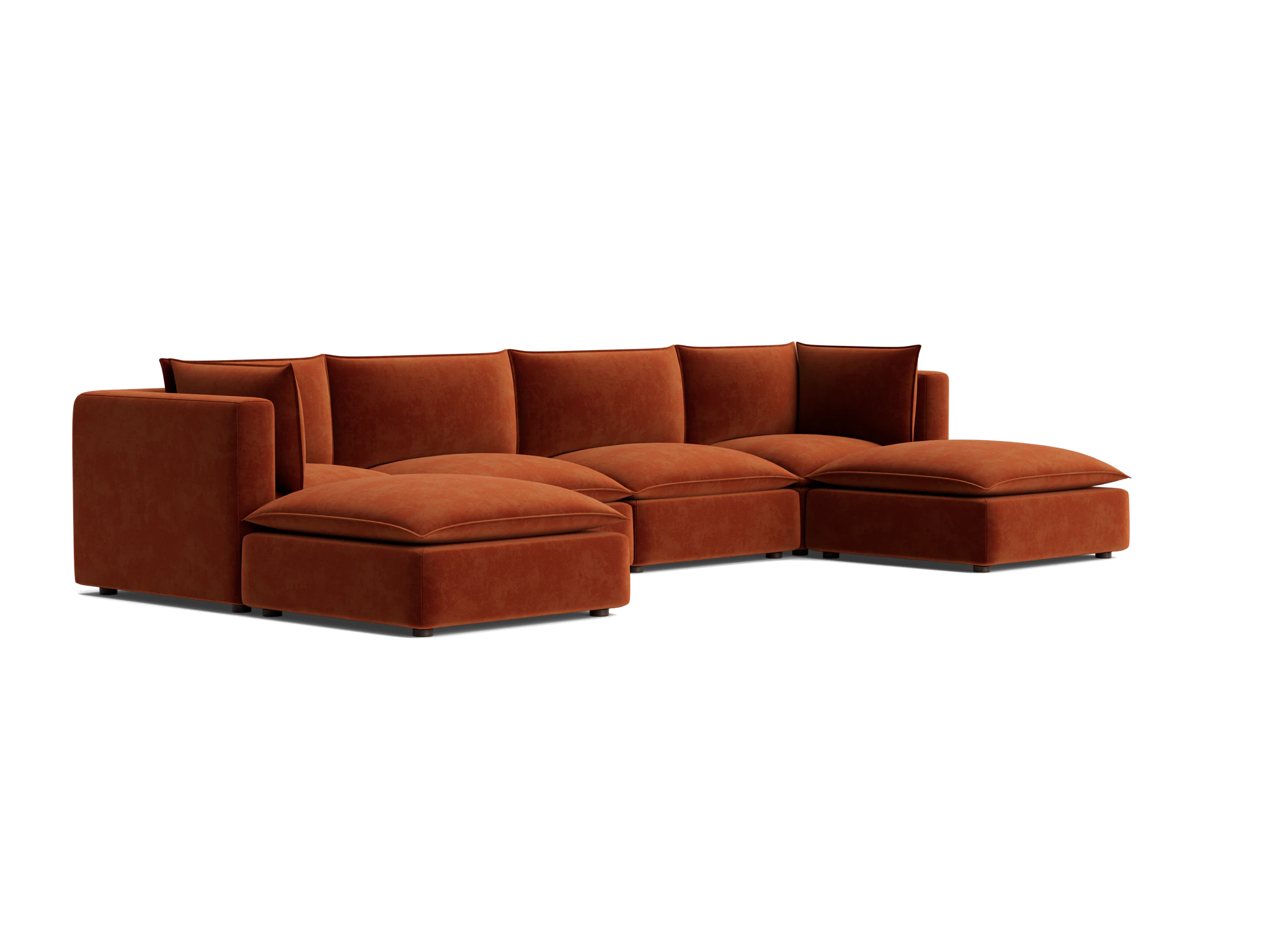 haine modular grand sofa sectional harper cinnamon