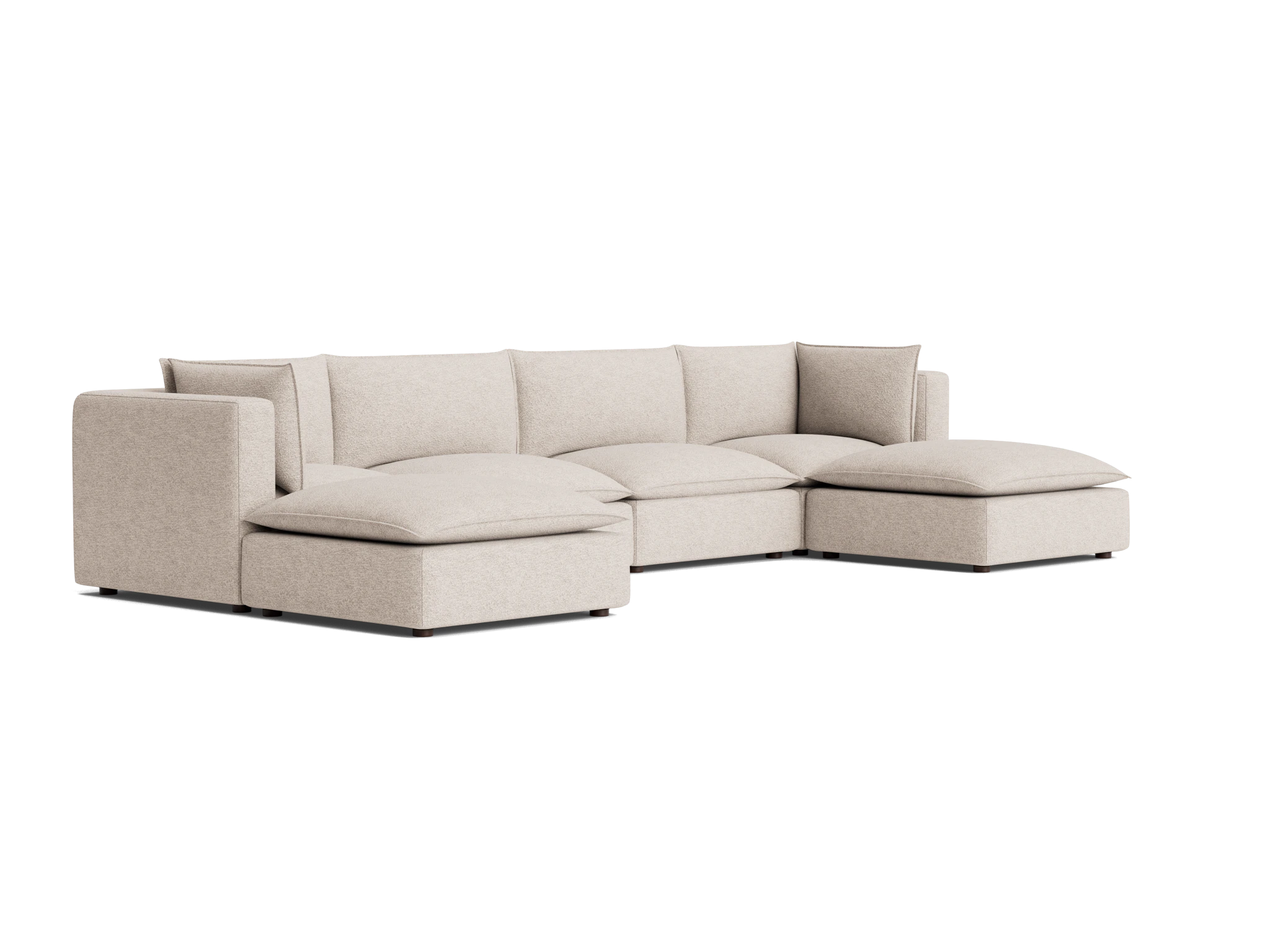haine modular grand sofa sectional borough cotton