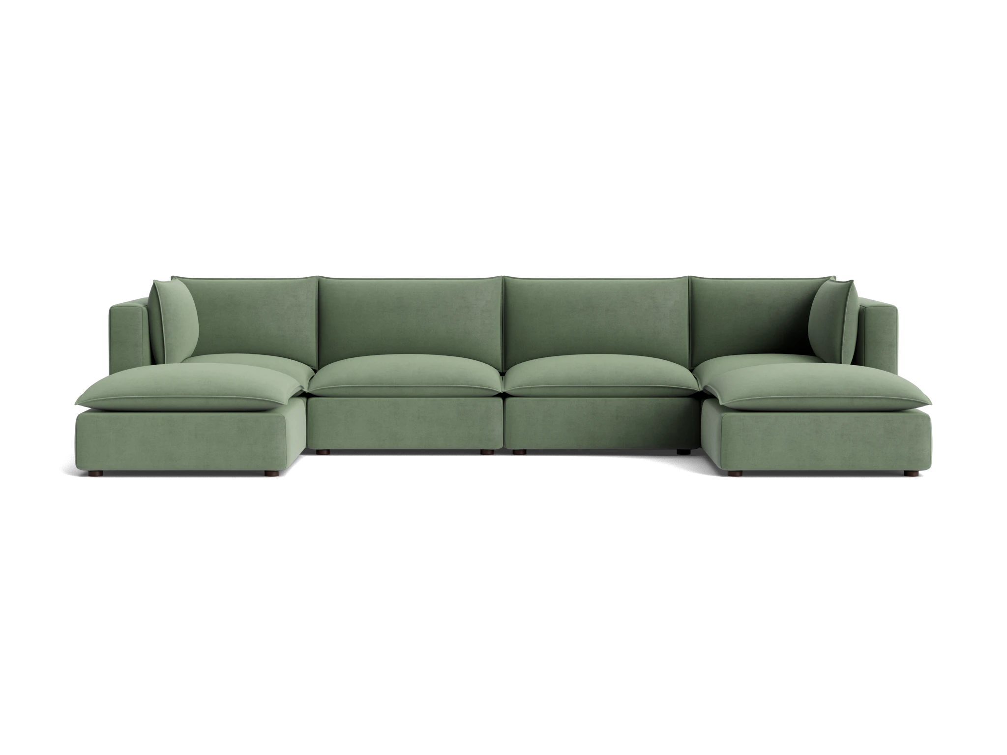 haine modular grand sofa sectional royale sage