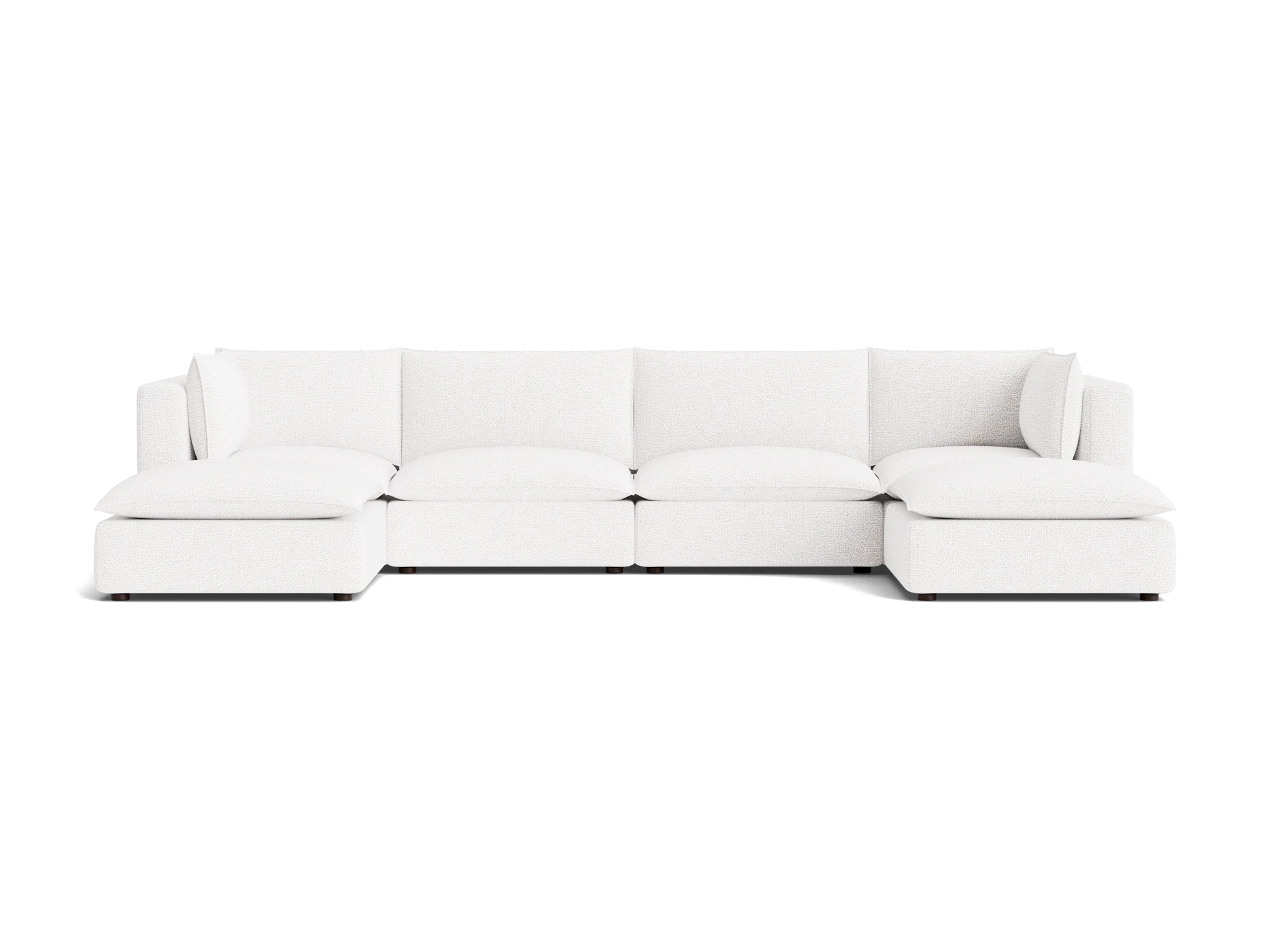 haine modular grand sofa sectional karina pantone cloud dancer