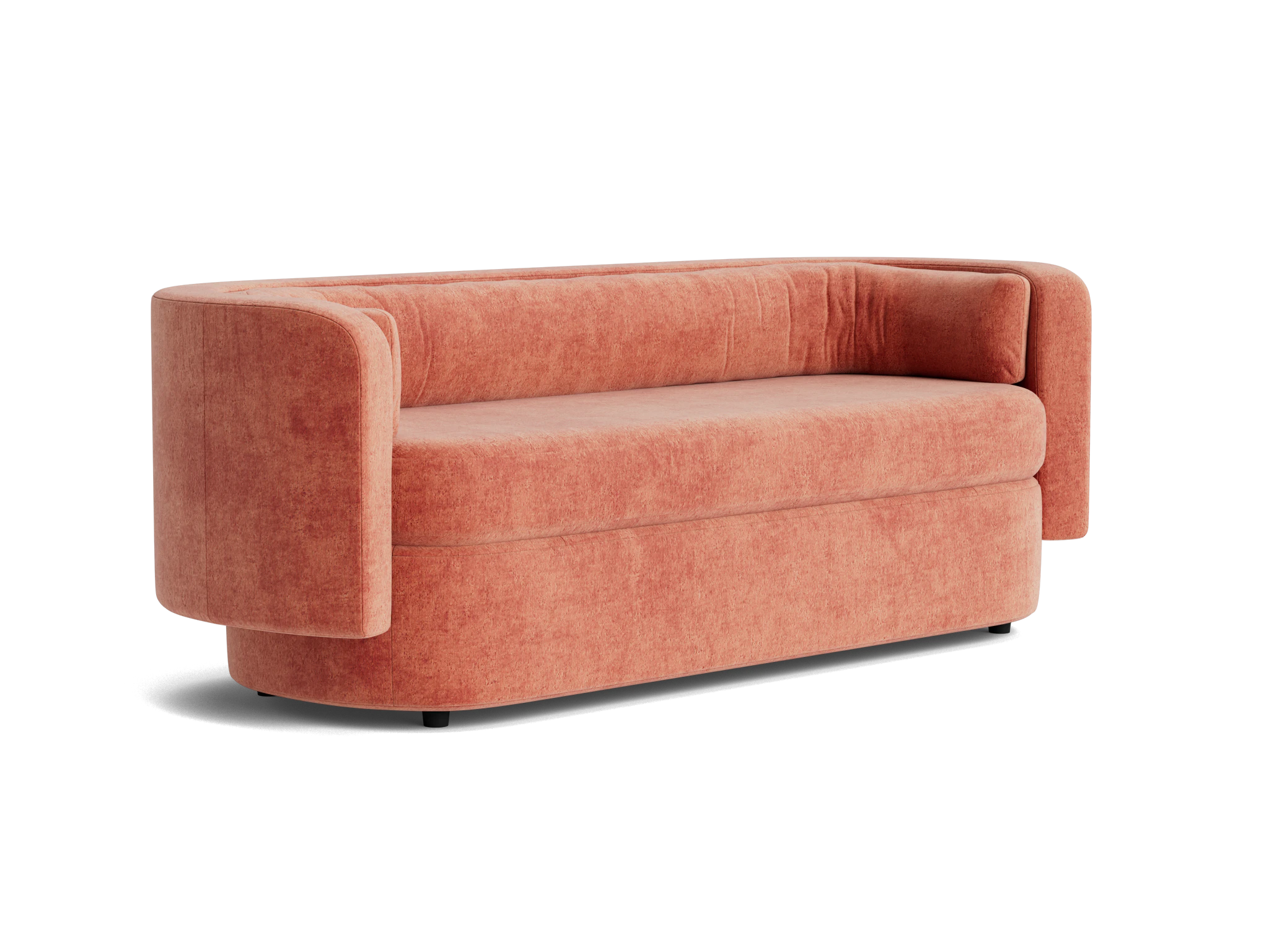 sloan sofa plush terra rose