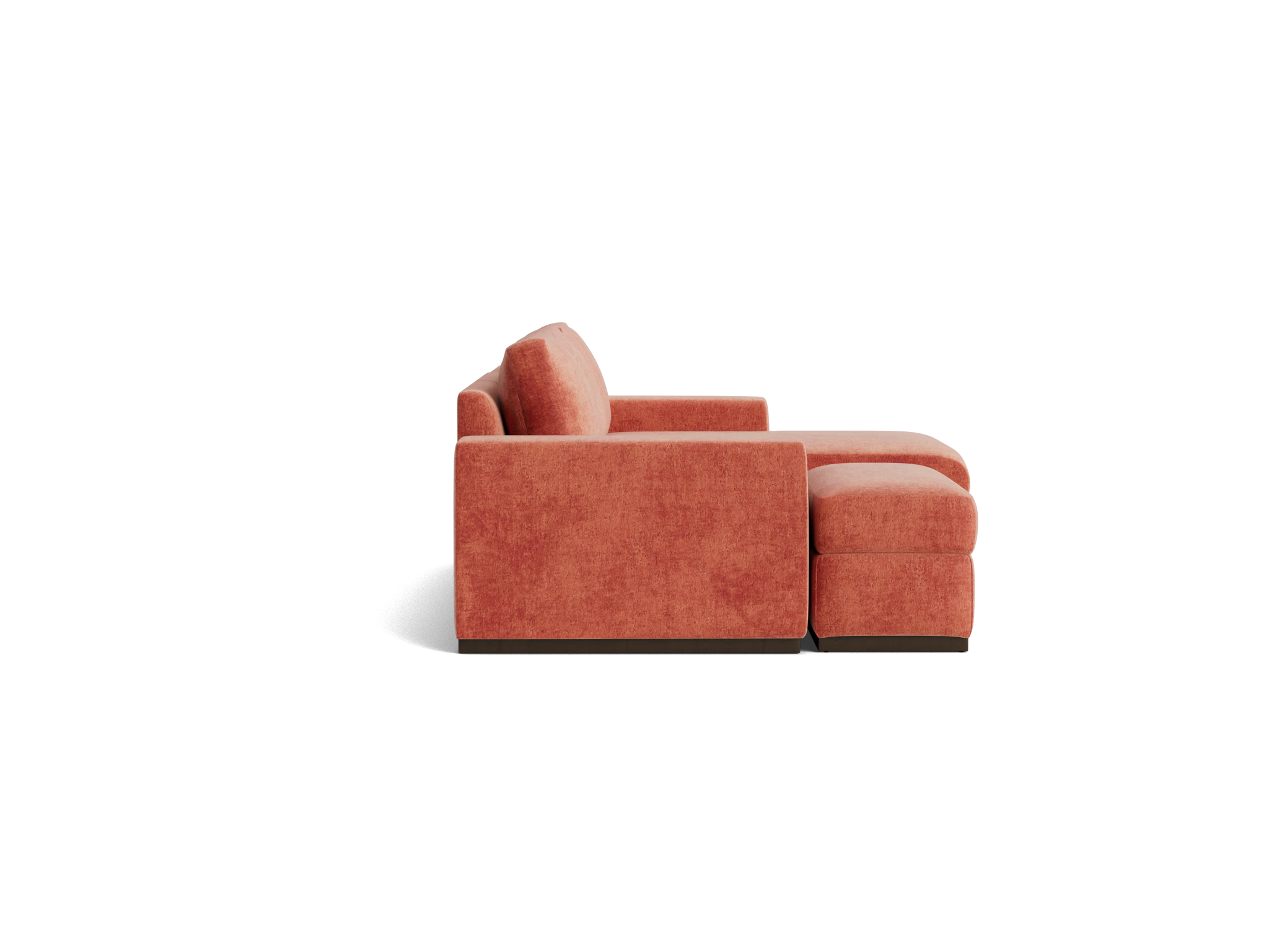 holt petite modular plush terra rose