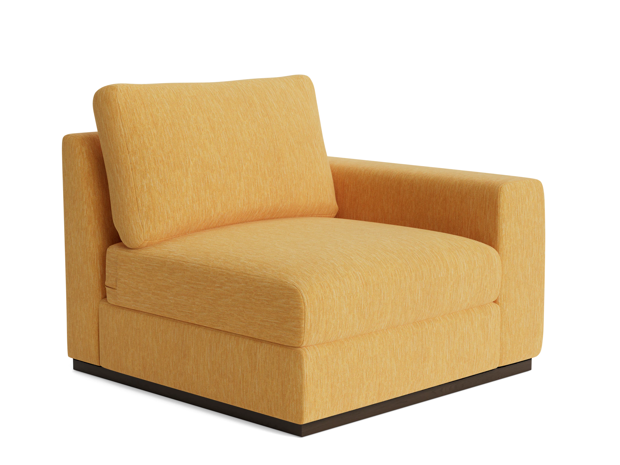 holt petite single arm chair bentley daisey