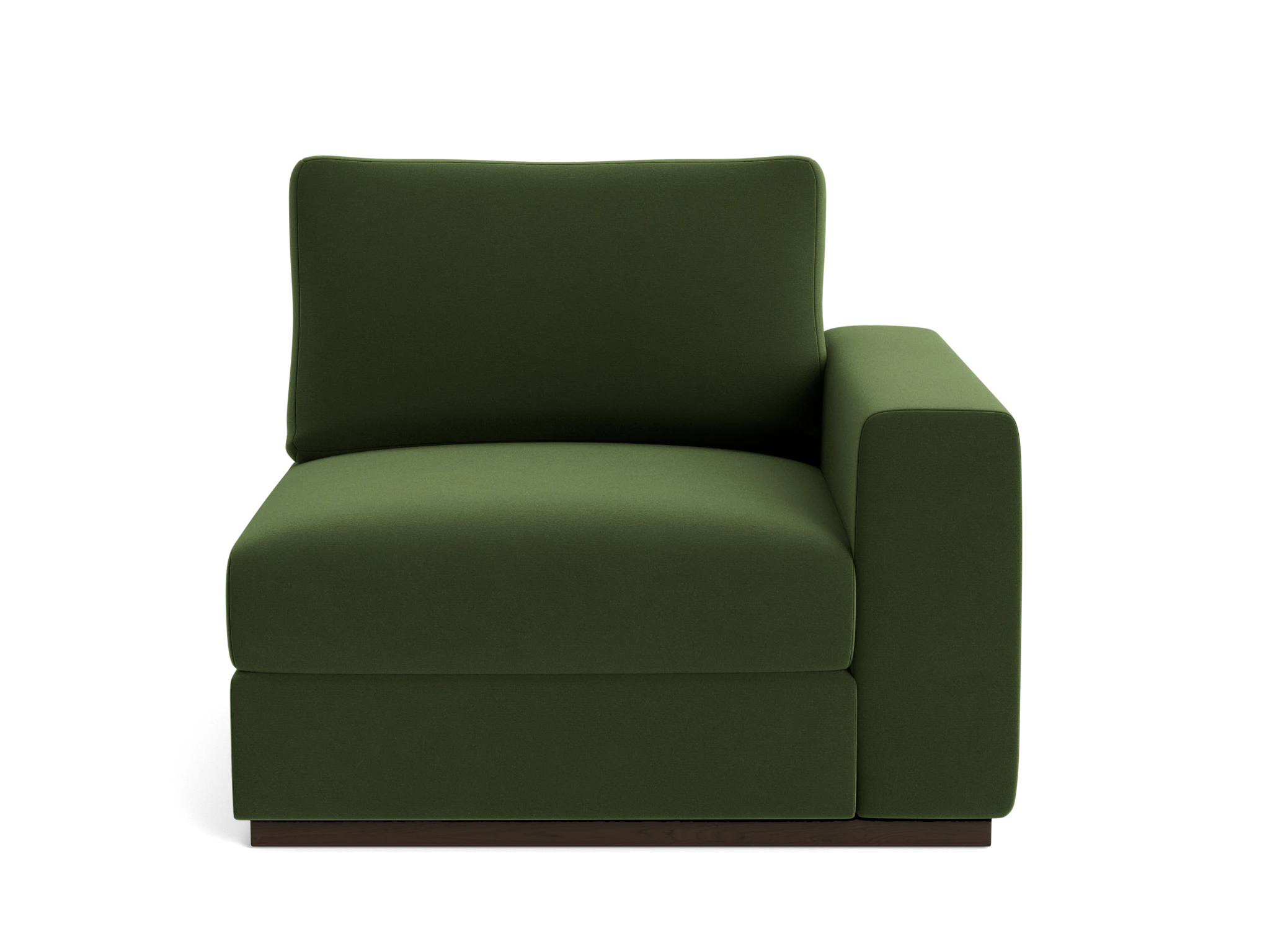 holt petite single arm chair royale forest