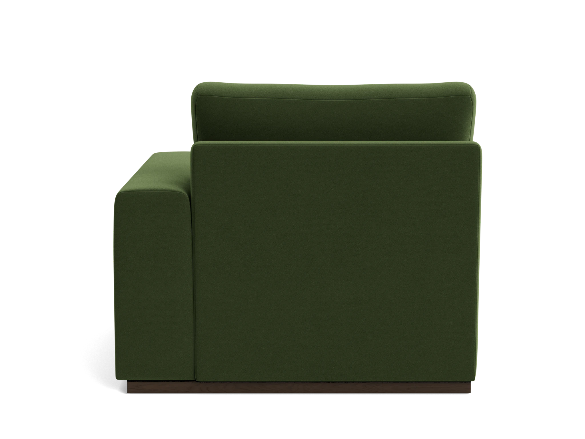 holt petite single arm chair royale forest