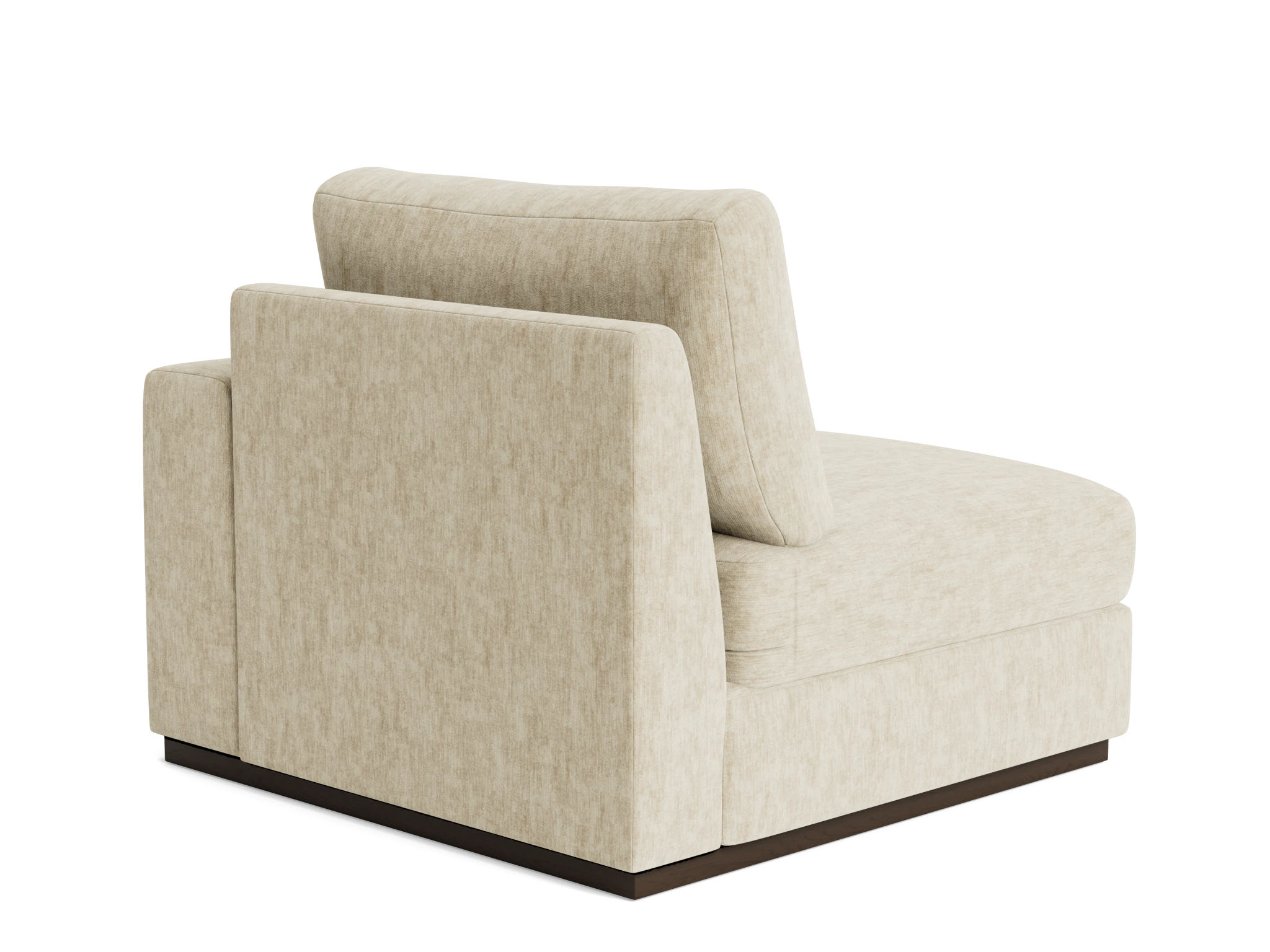 holt petite single arm chair crave irish cream