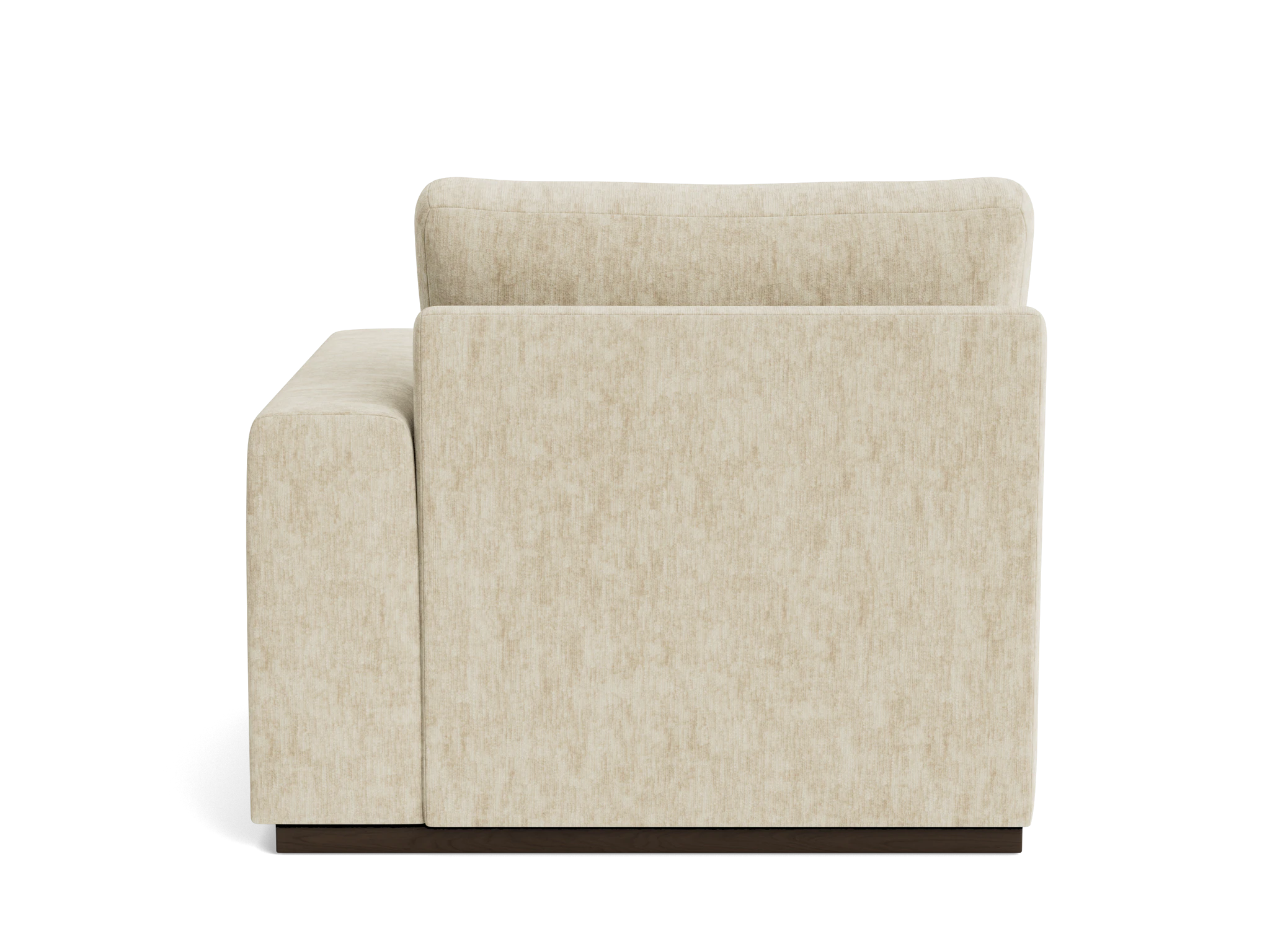 holt petite single arm chair crave irish cream