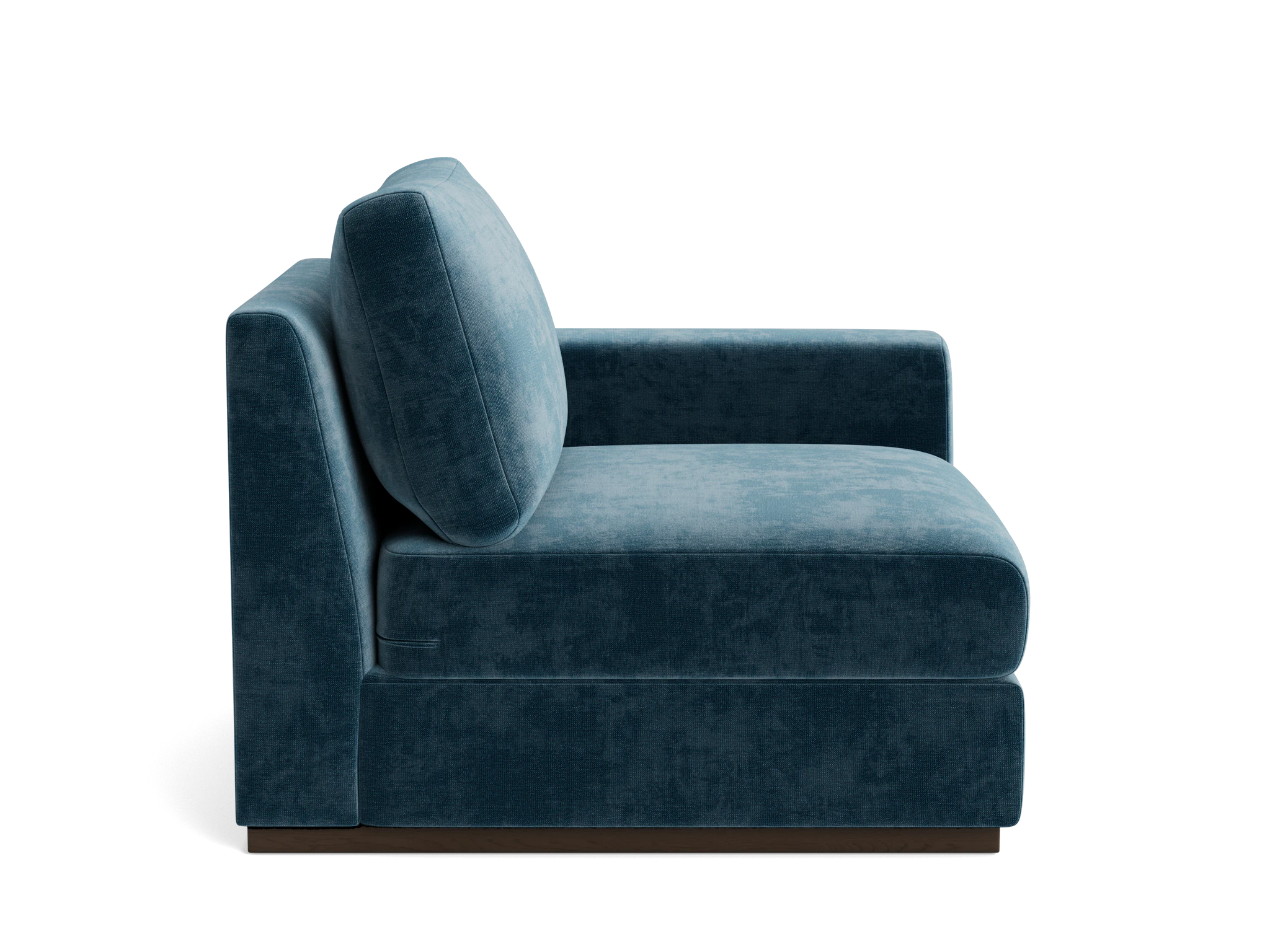 holt petite single arm chair harper biscay bay