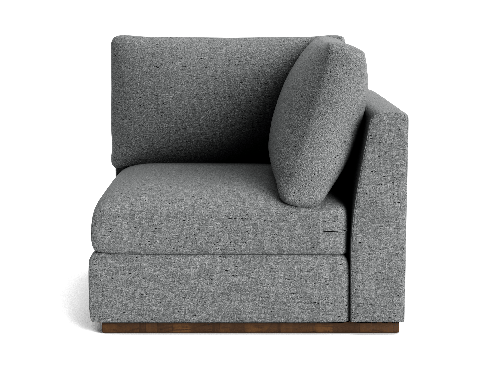 holt petite corner chair essence ash