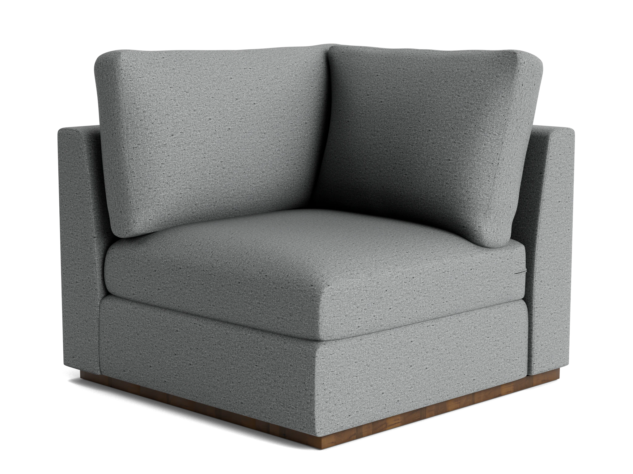 holt petite corner chair essence ash