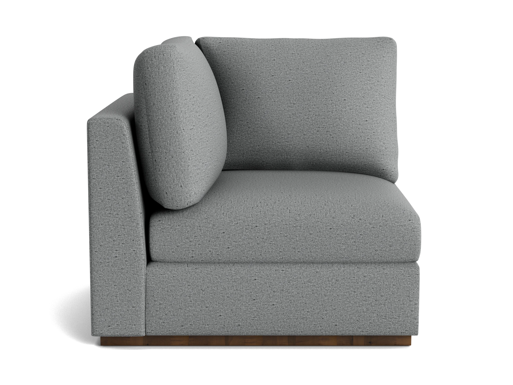 holt petite corner chair essence ash