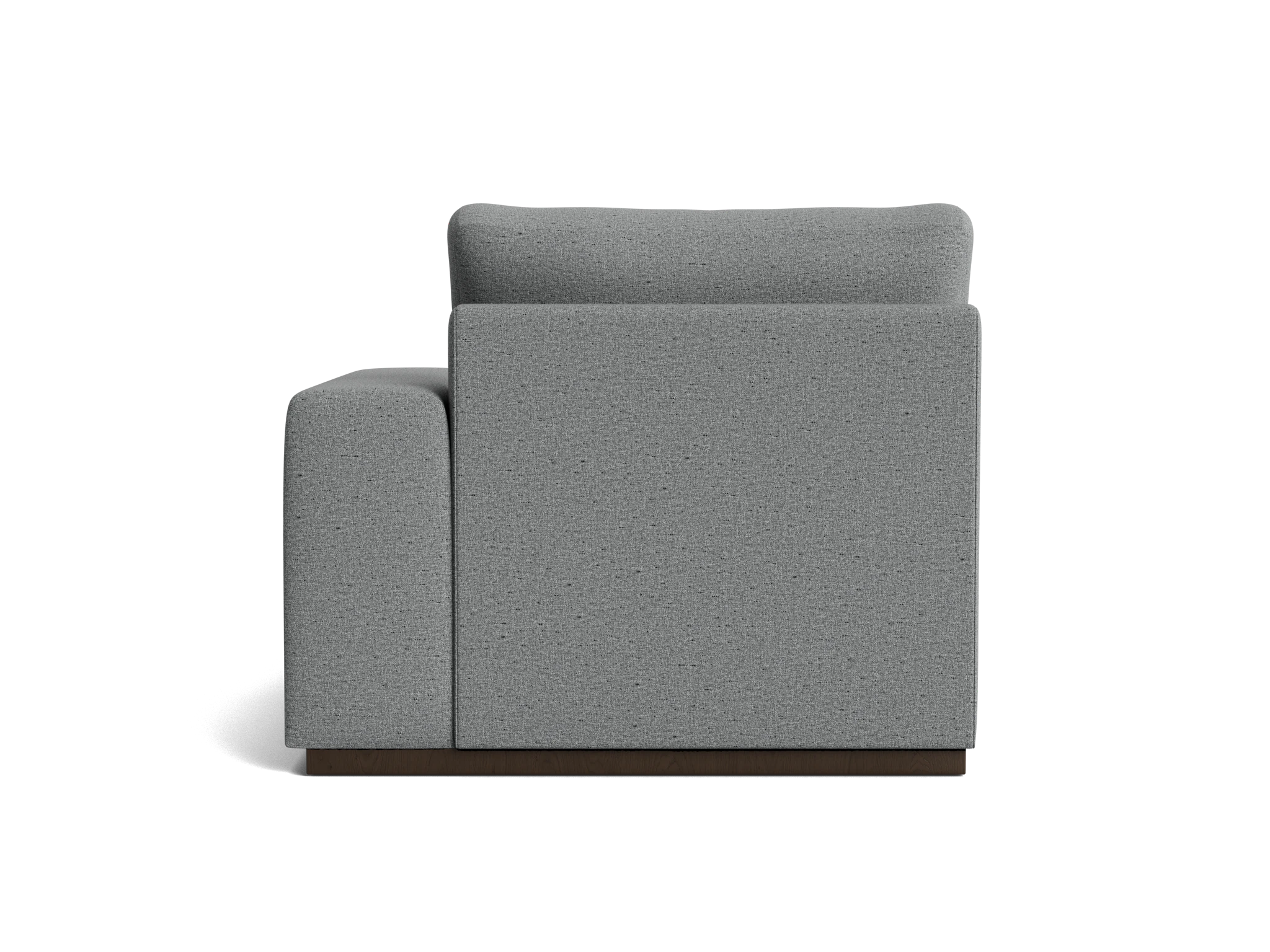 holt petite single arm chaise essence ash