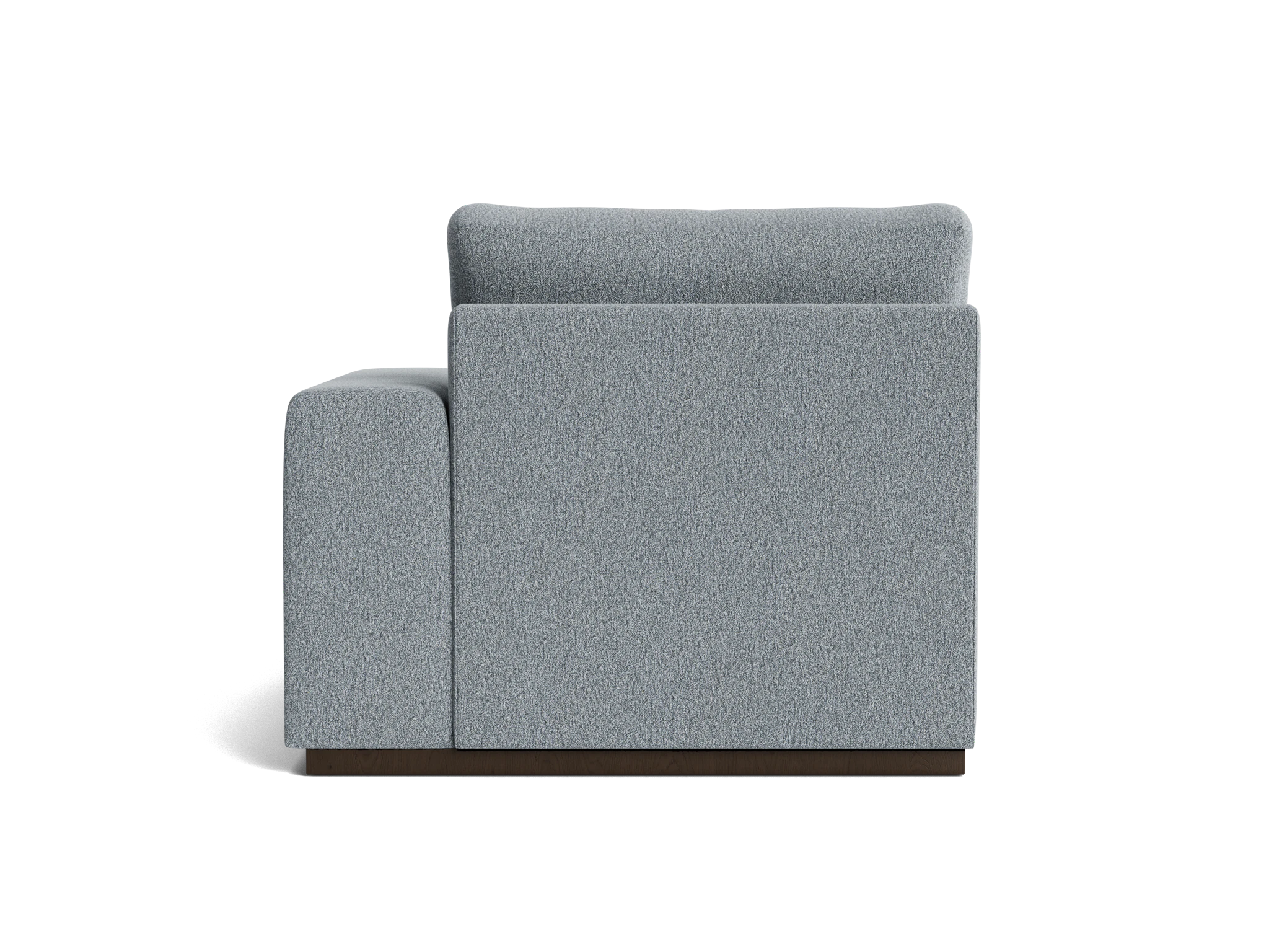 holt petite single arm chaise synergy pewter