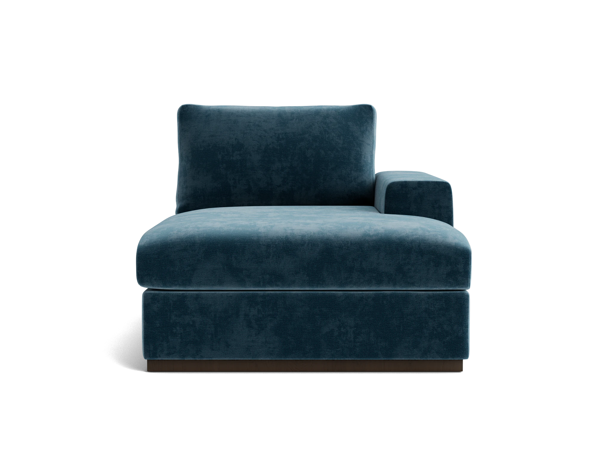 holt petite single arm chaise harper biscay bay
