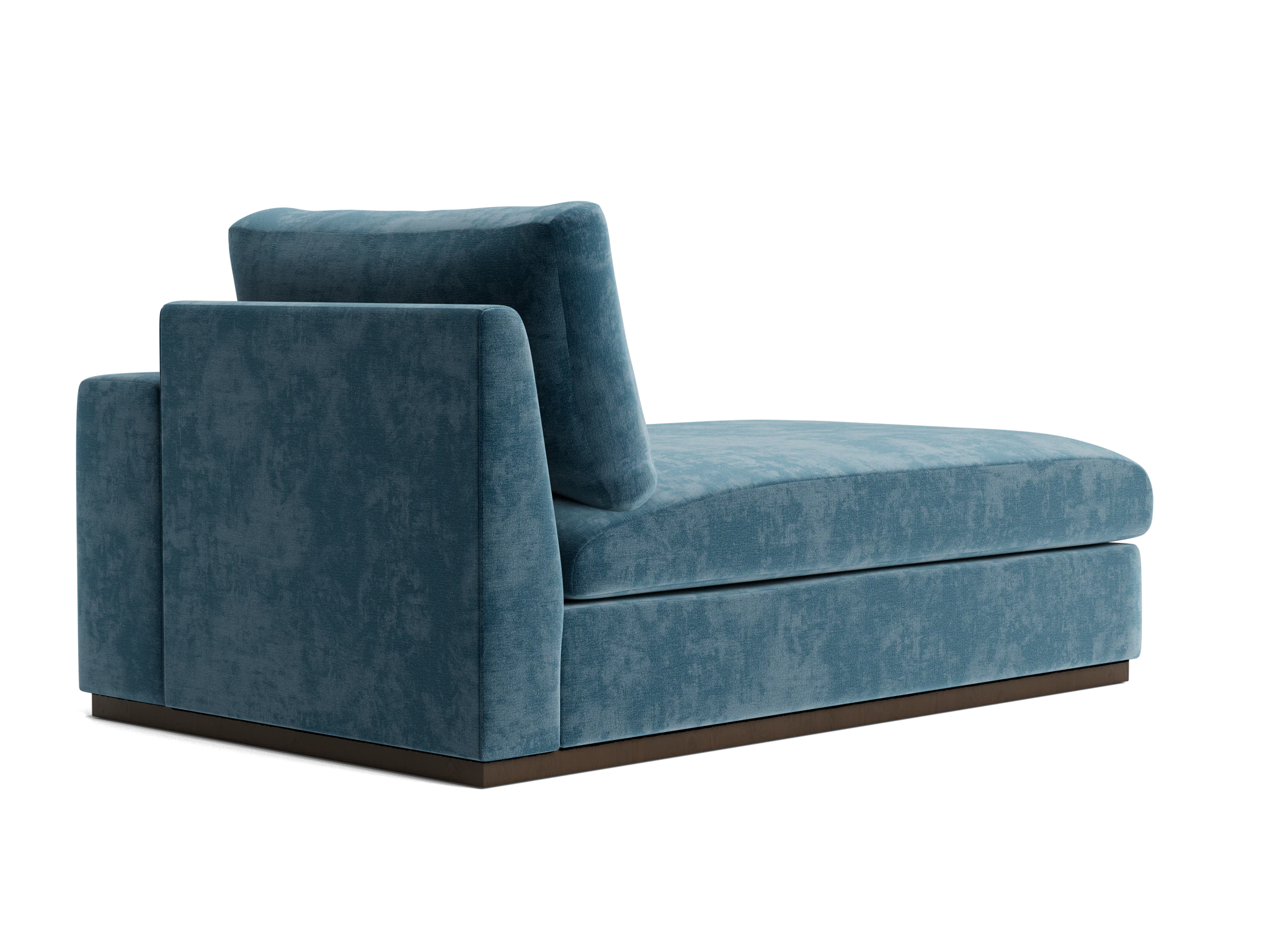 holt petite single arm chaise harper biscay bay