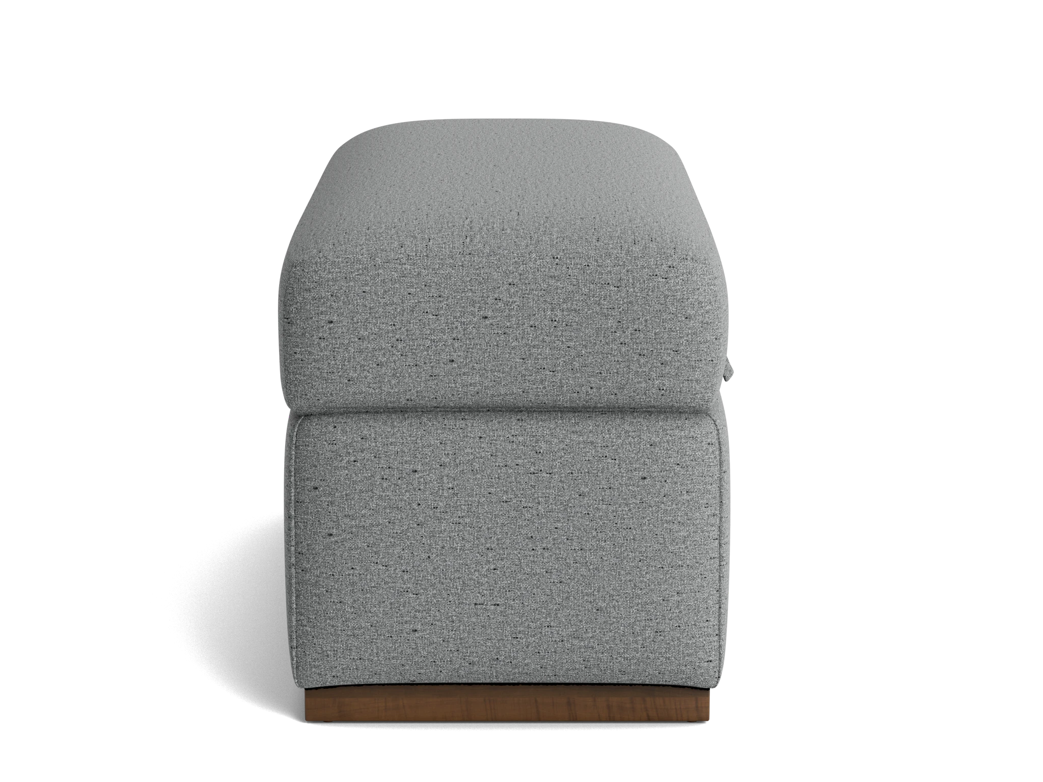 holt petite half storage ottoman essence ash