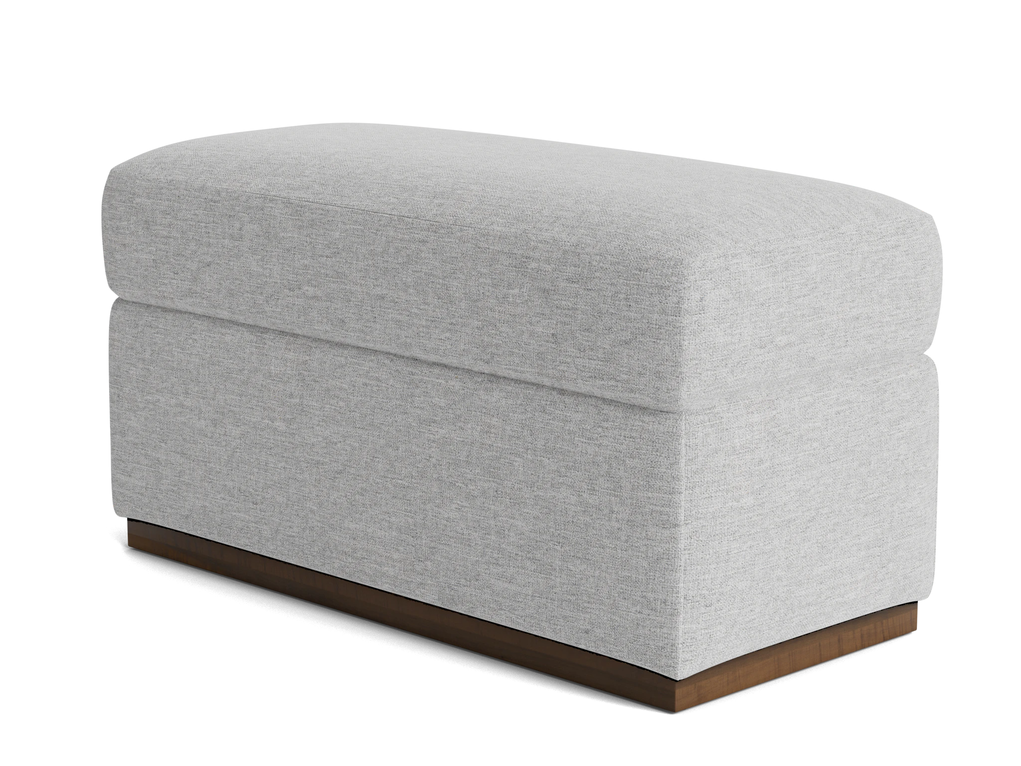 holt petite half storage ottoman milo dove