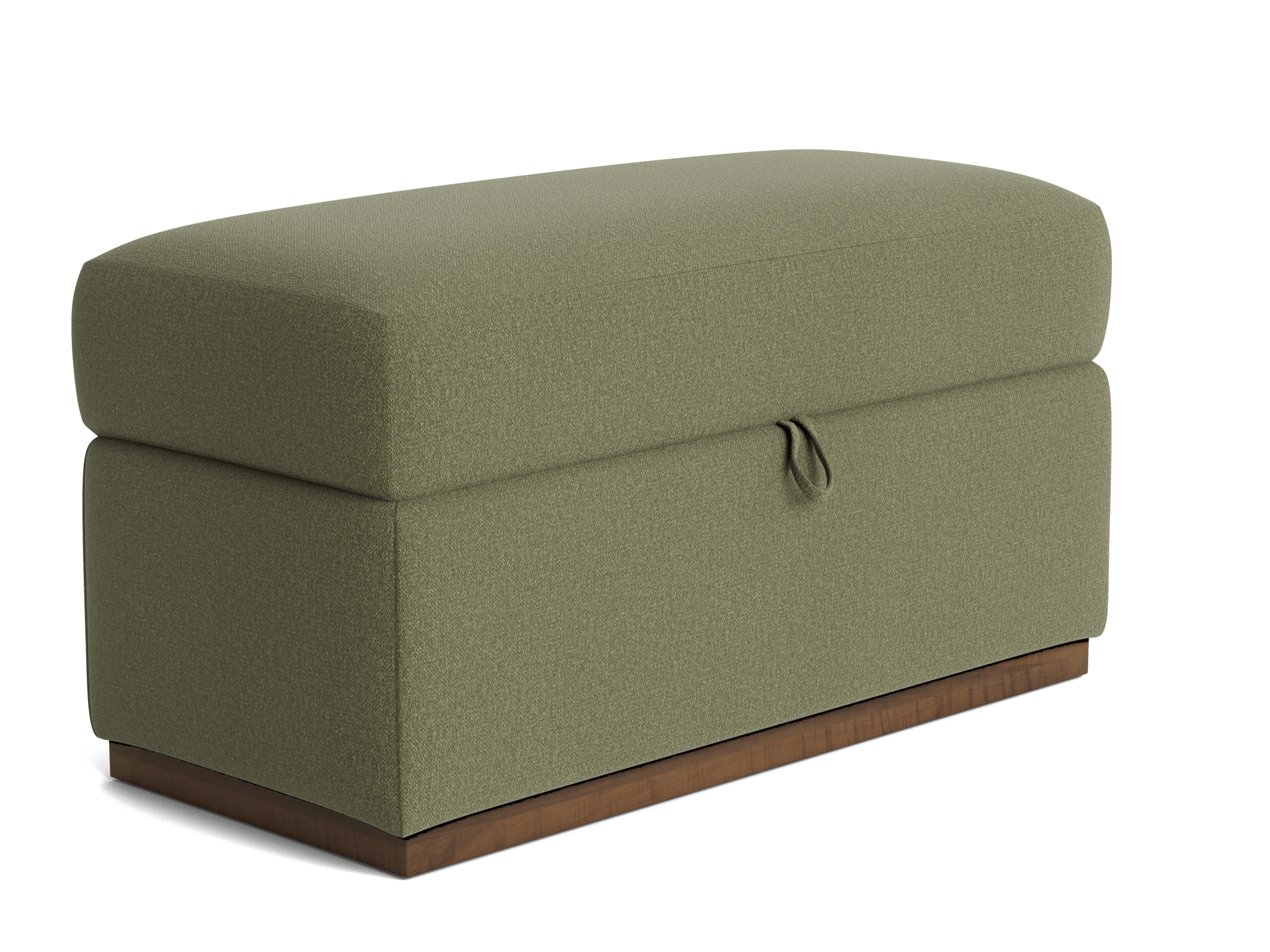 holt petite half storage ottoman faithful olive