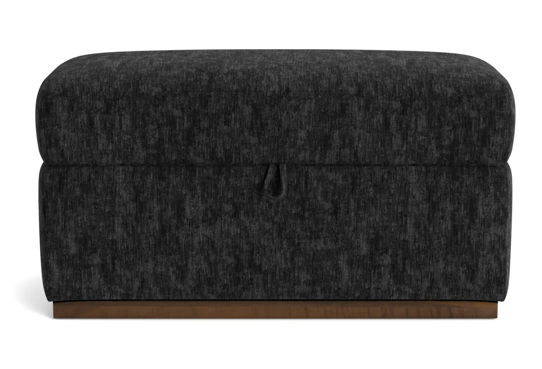 holt petite half storage ottoman crave lava rock