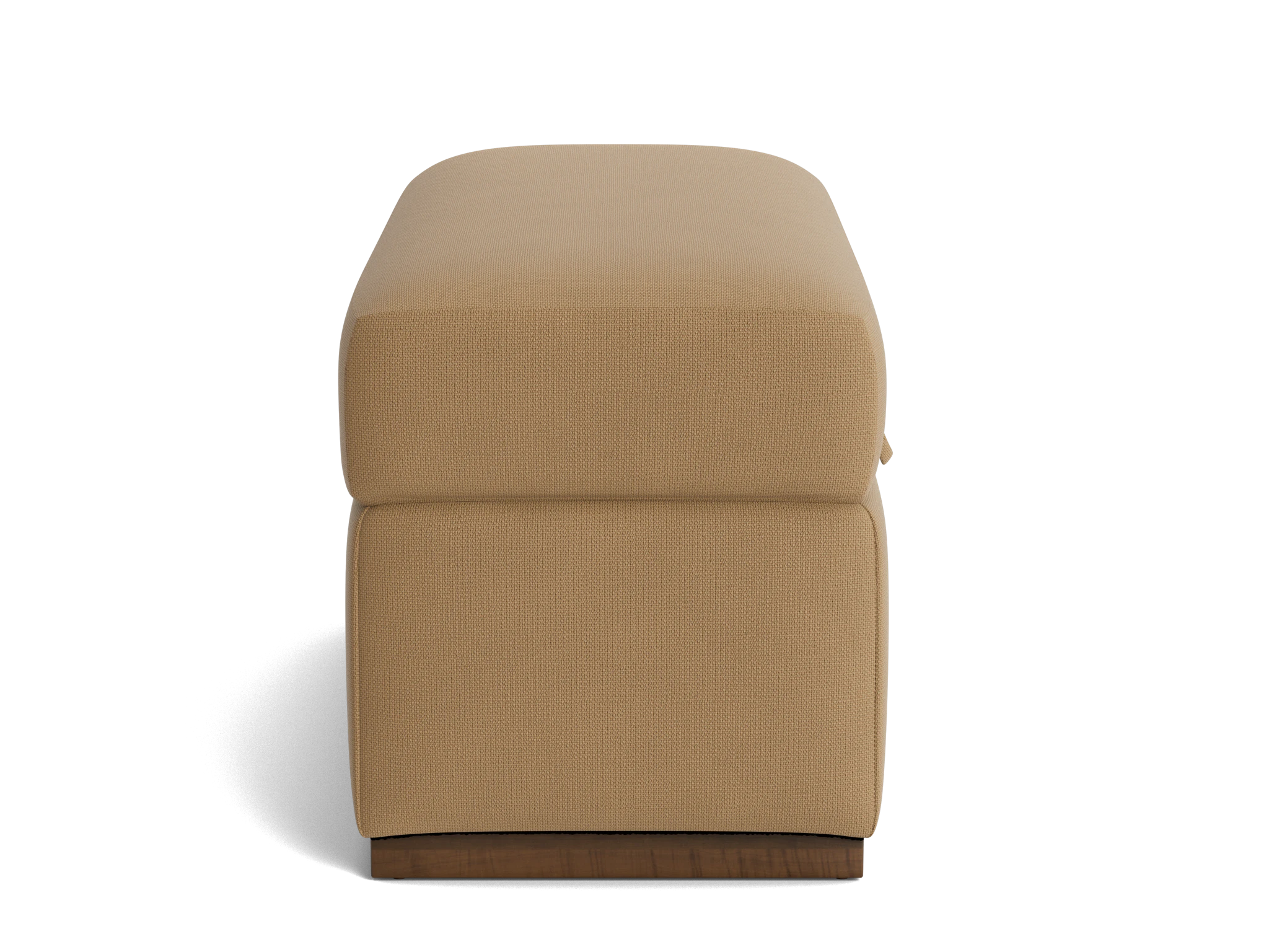 holt petite half storage ottoman washed california biscuit