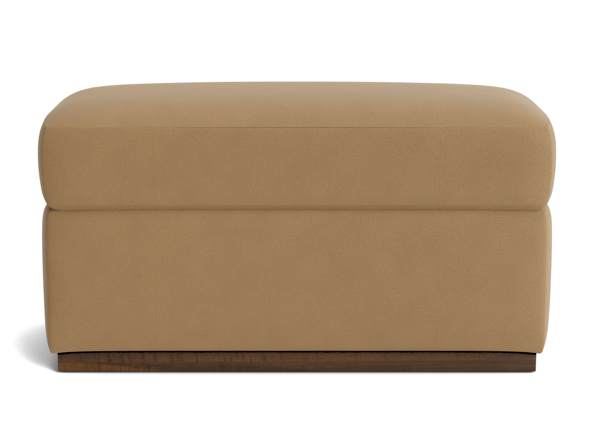 holt petite half storage ottoman washed california biscuit