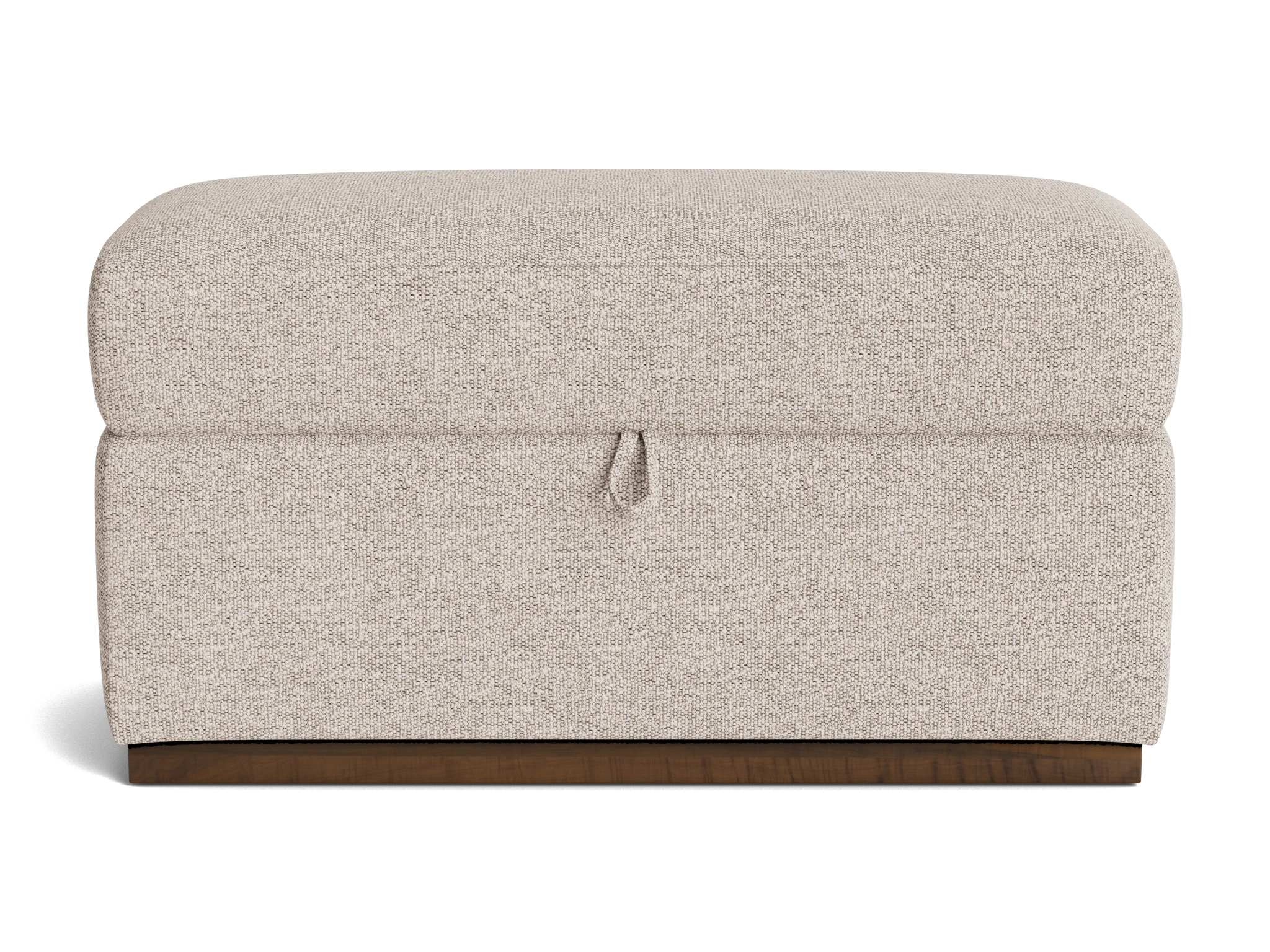 holt petite half storage ottoman borough cotton