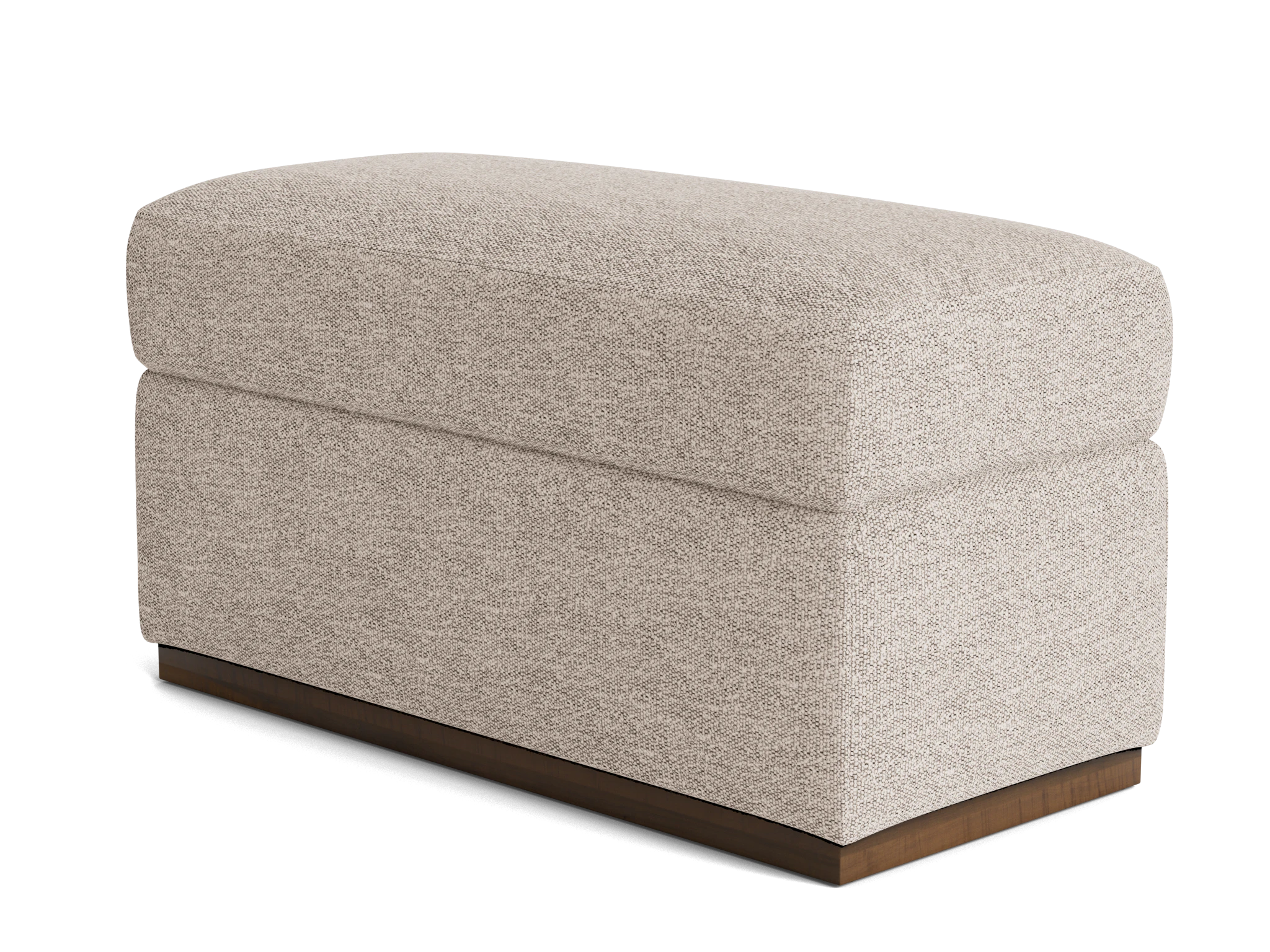 holt petite half storage ottoman borough cotton