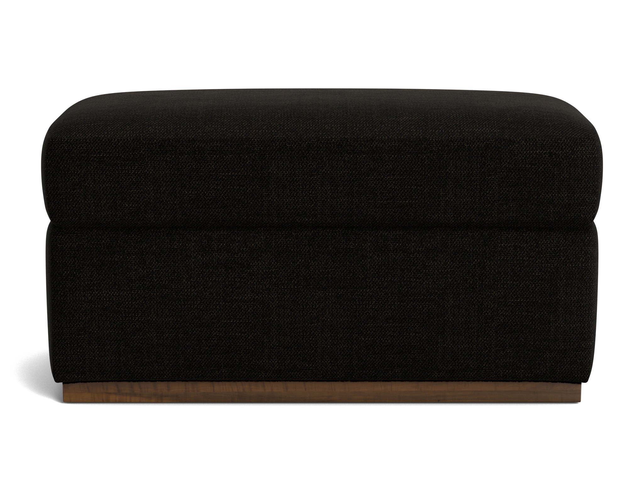 holt petite half storage ottoman milo onyx