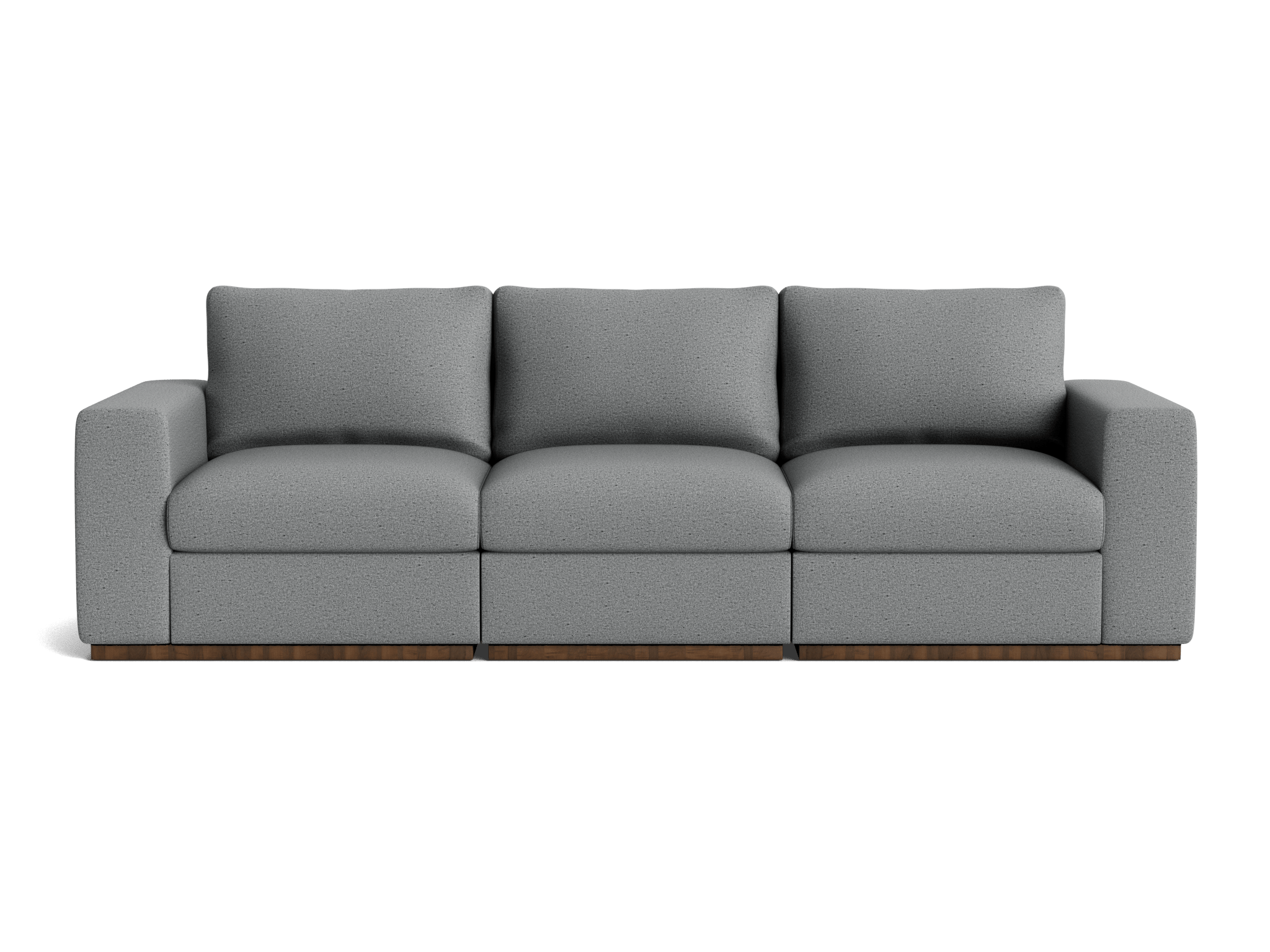 holt petite modular sofa essence ash