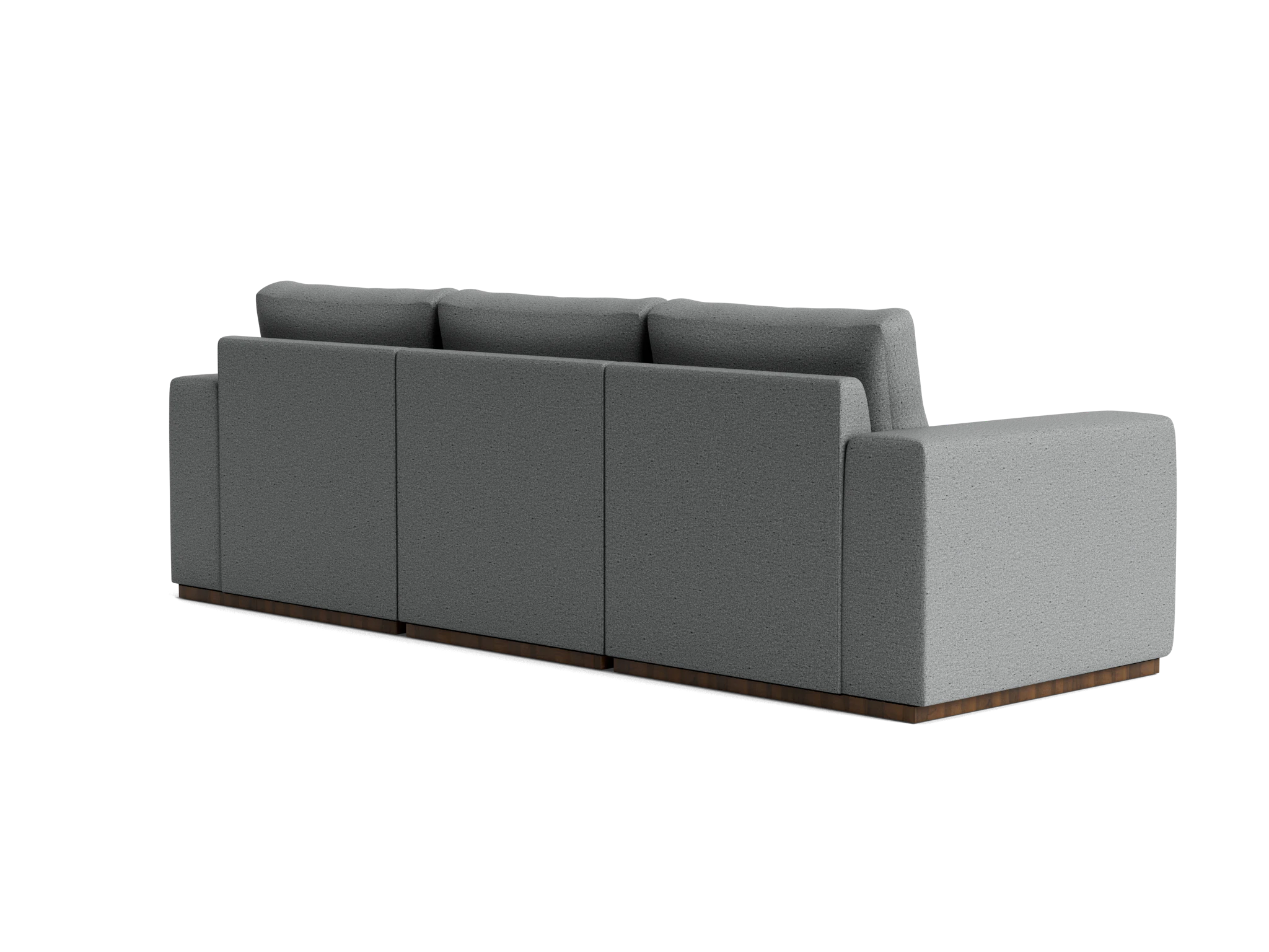 holt petite modular sofa essence ash