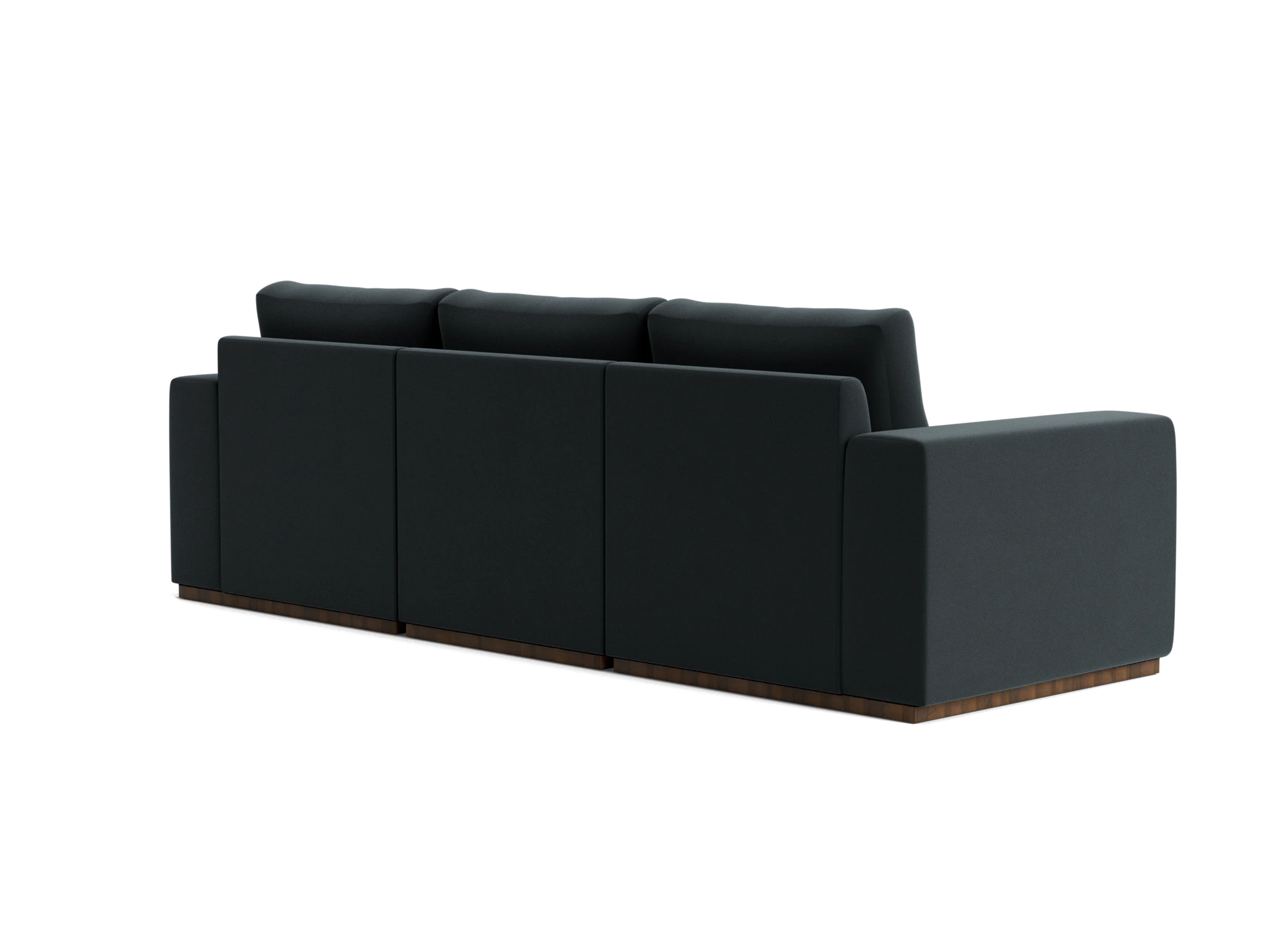 holt petite modular sofa royale gunmetal