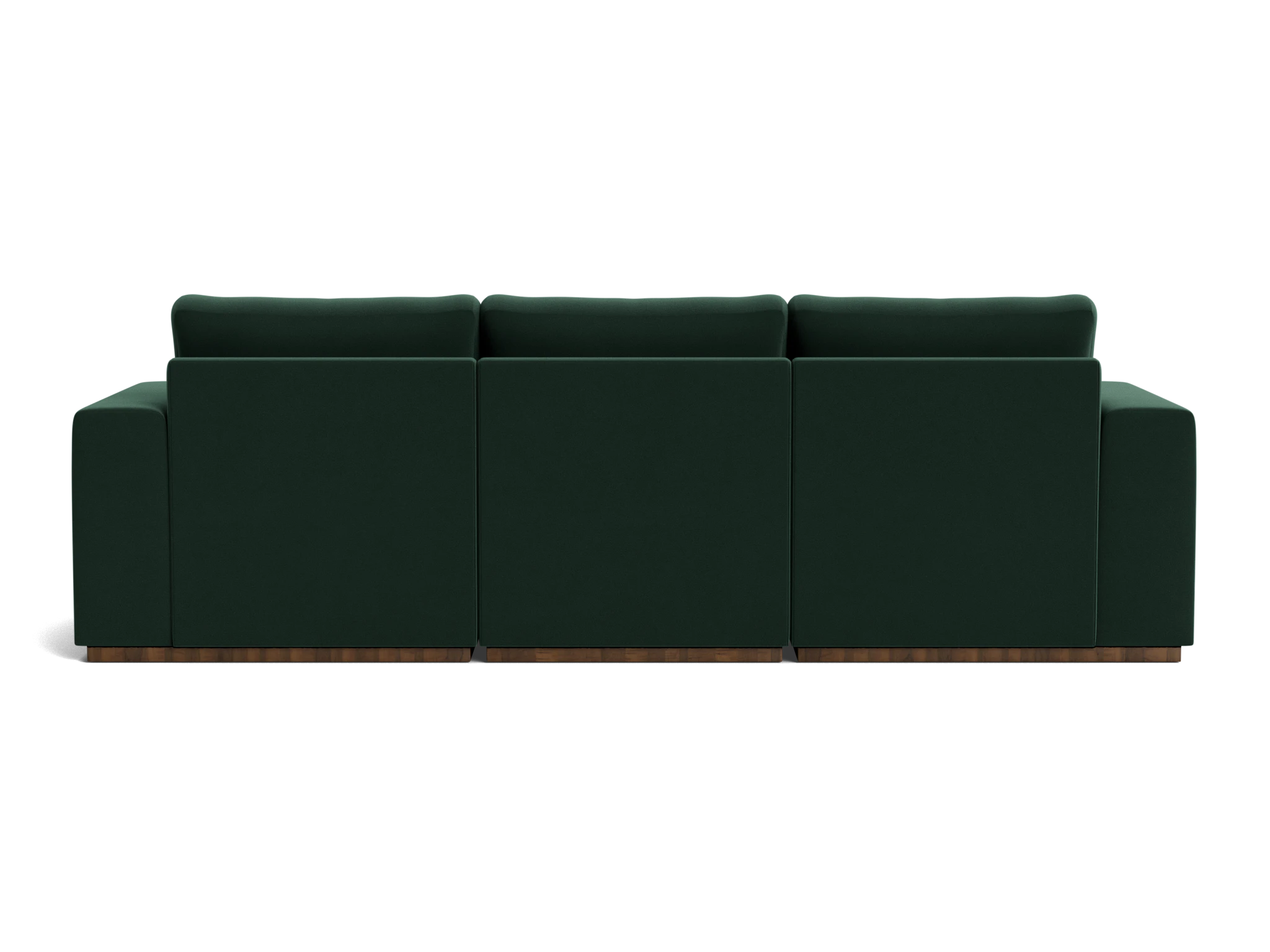 holt petite modular sofa royale evergreen