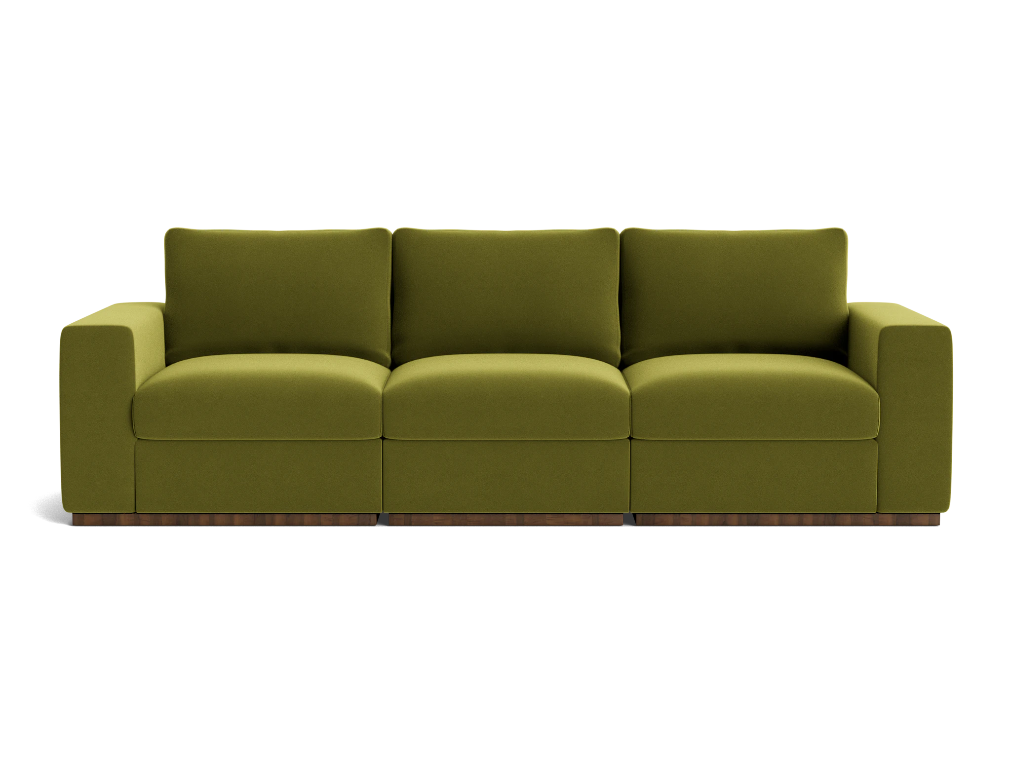 holt petite modular sofa royale apple