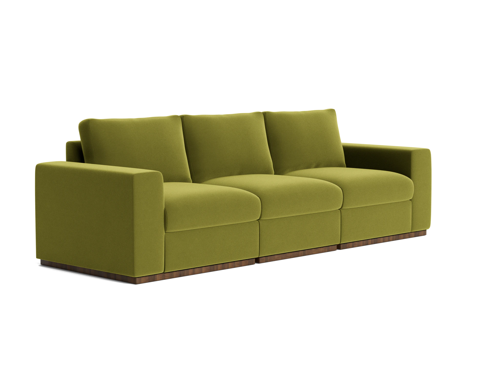 holt petite modular sofa royale apple
