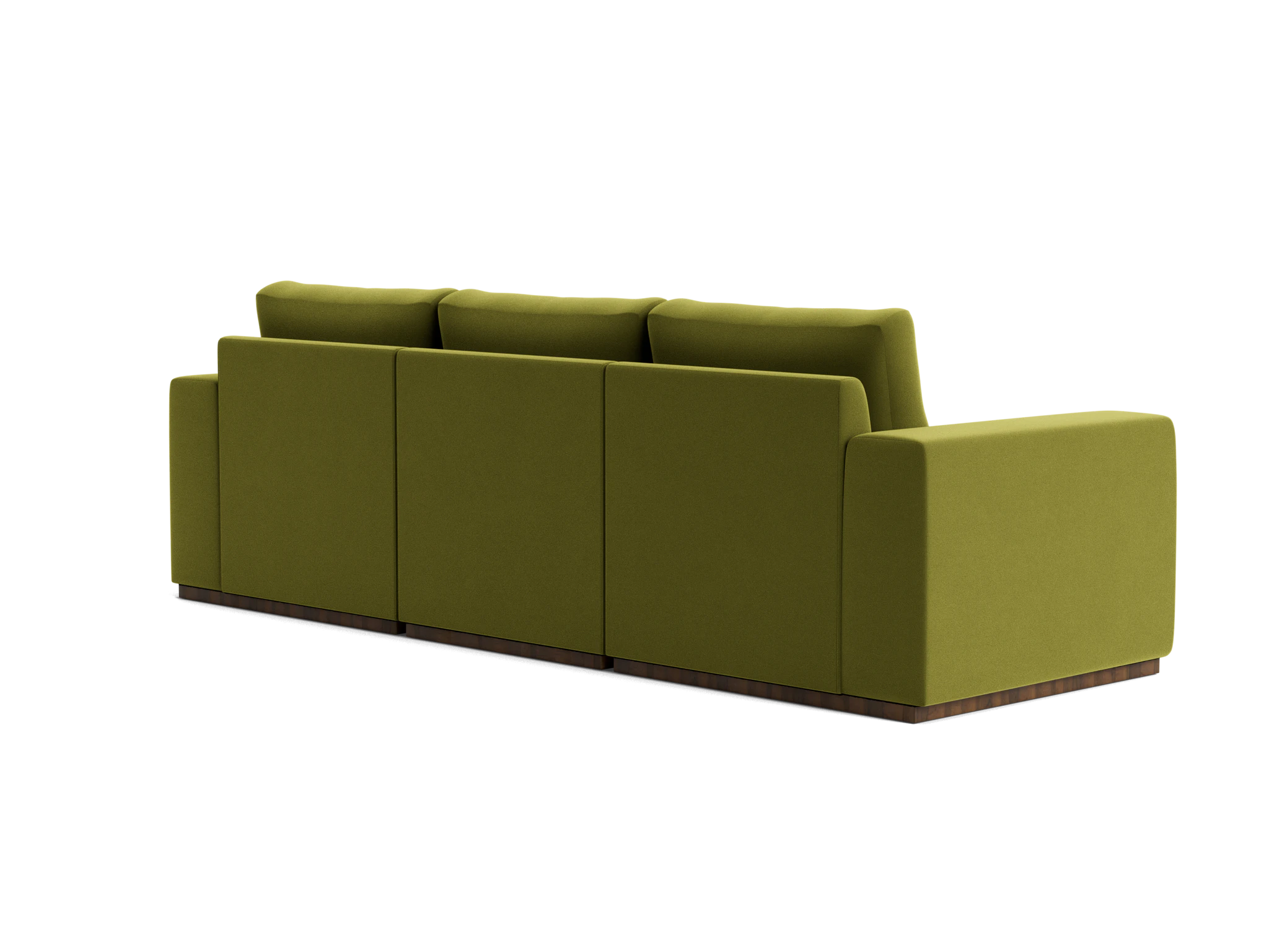 holt petite modular sofa royale apple