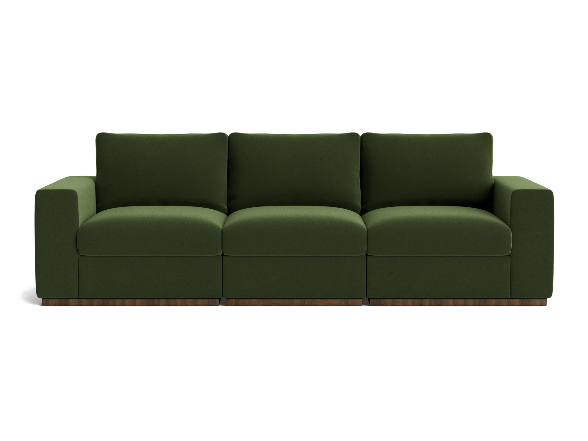 holt petite modular sofa royale forest