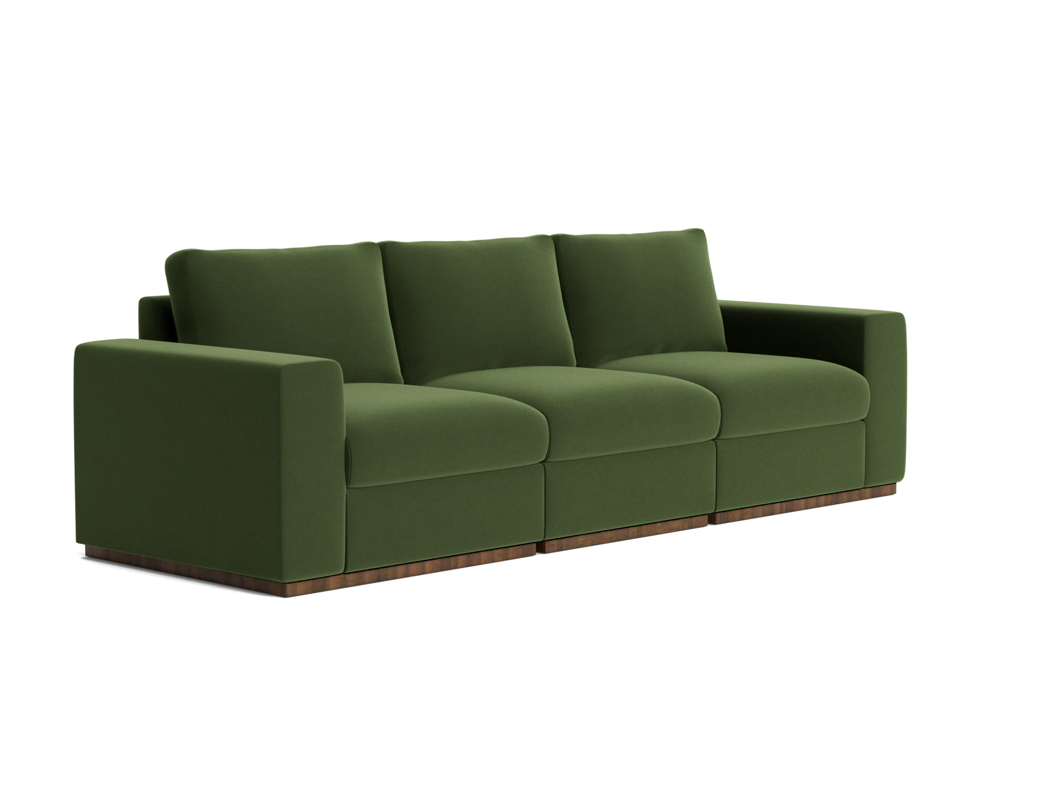 holt petite modular sofa royale forest