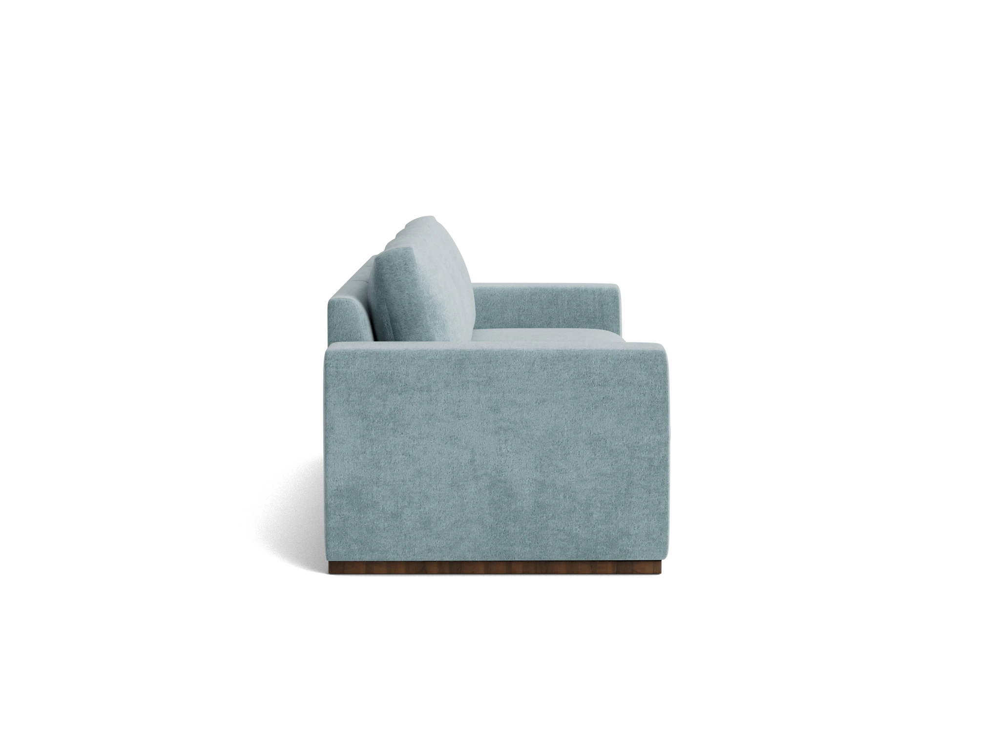 holt petite modular sofa plush mist