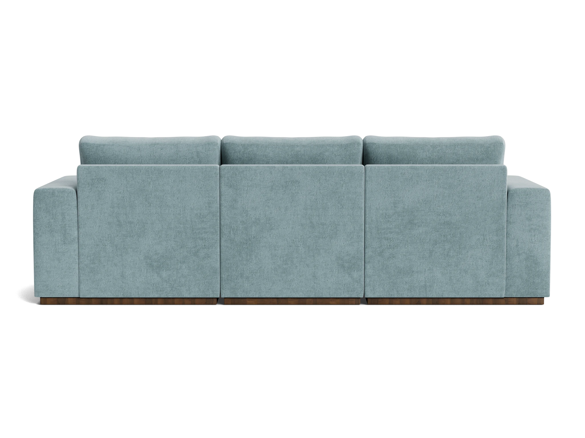 holt petite modular sofa plush mist