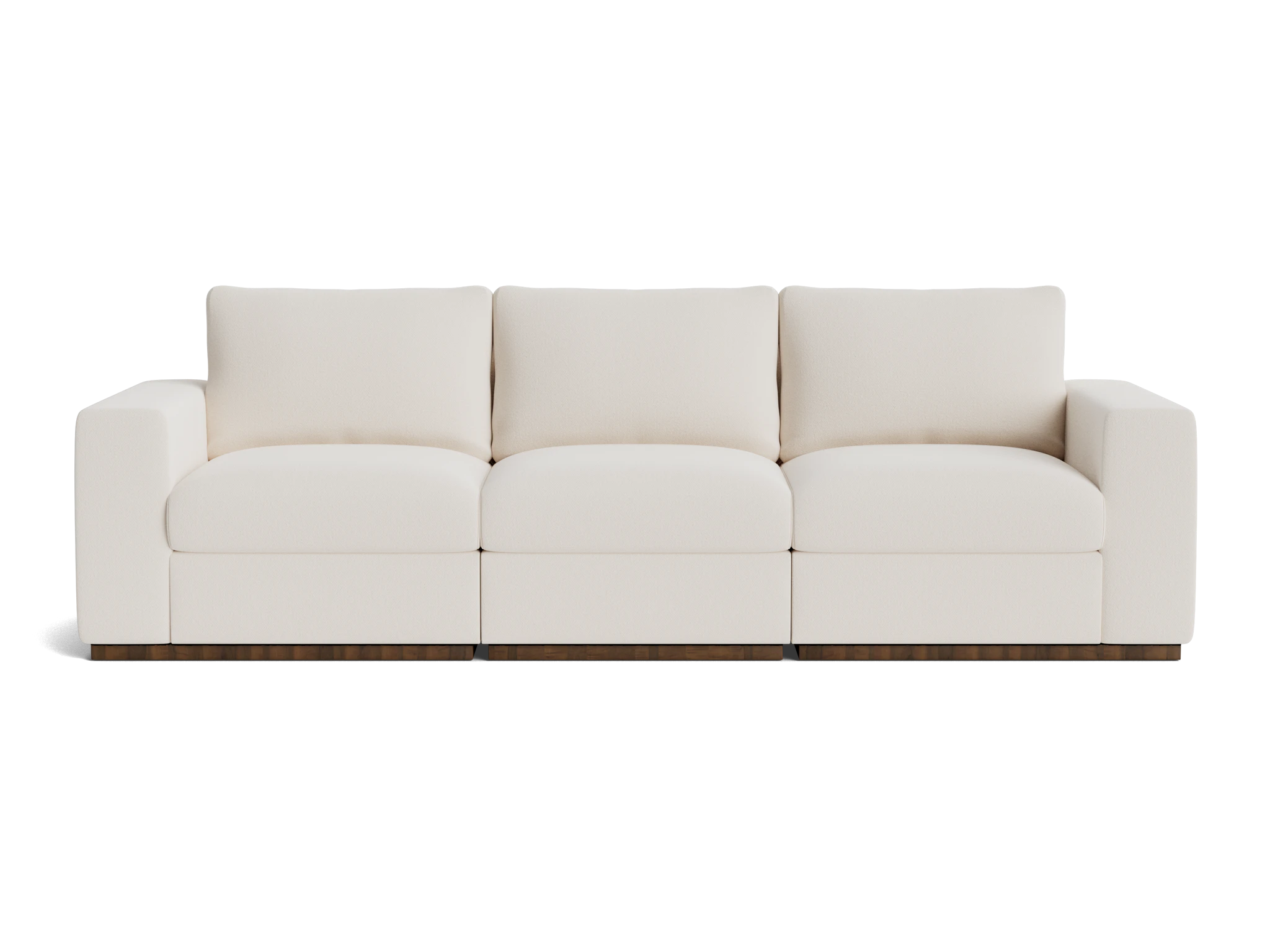 holt petite modular sofa caspiar ivory