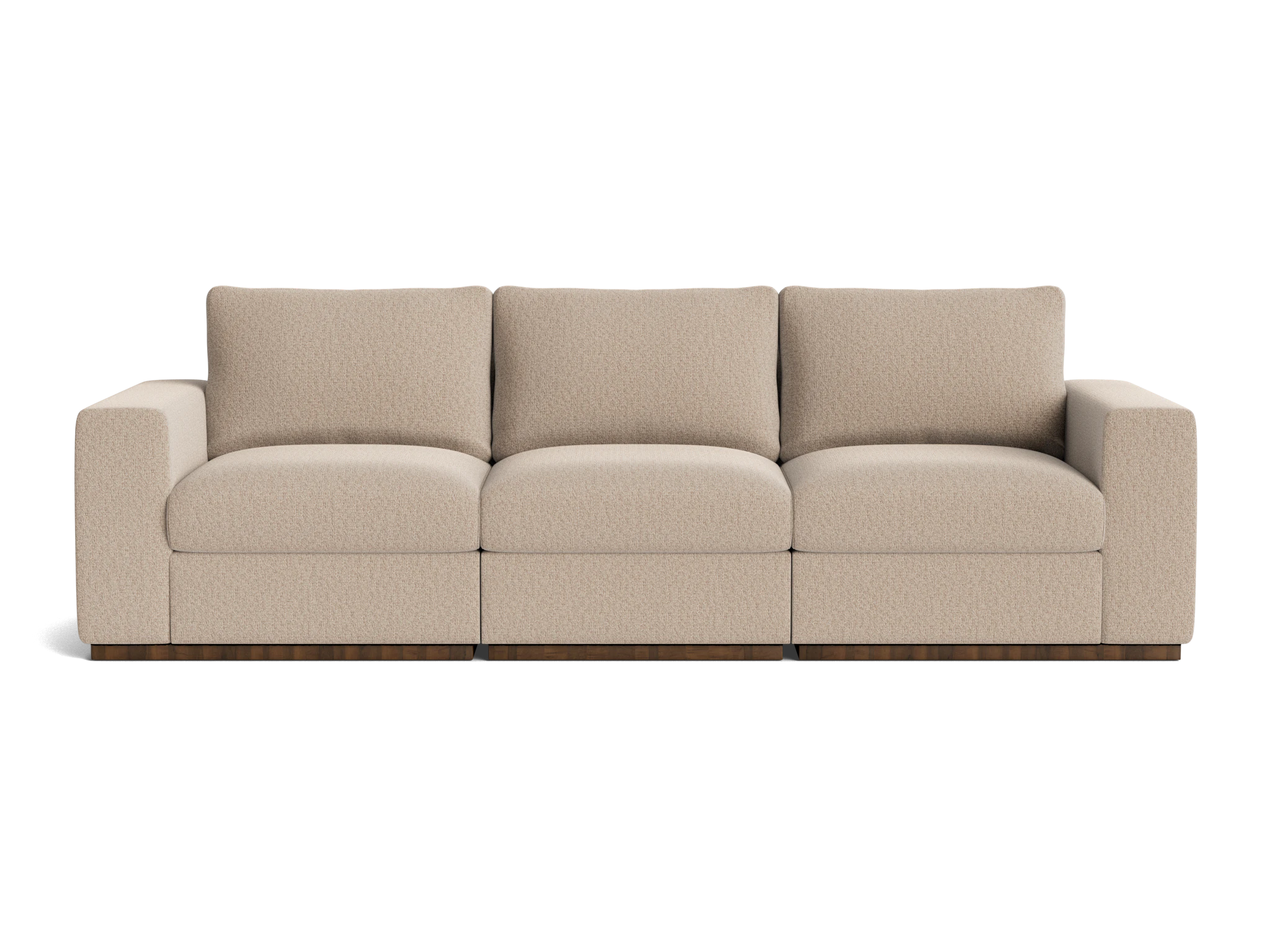 holt petite modular sofa villa sand