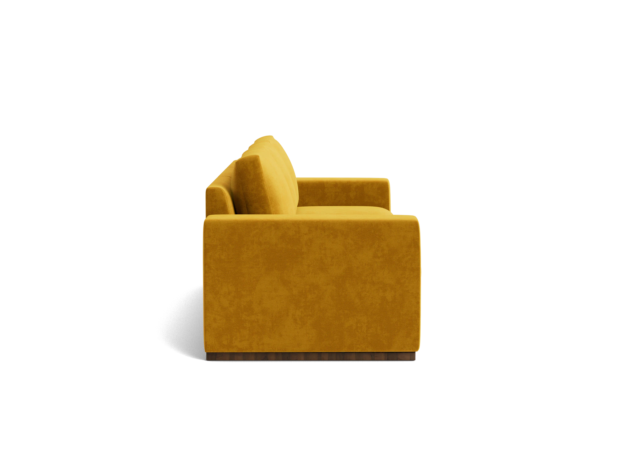 holt petite modular sofa harper amber gold