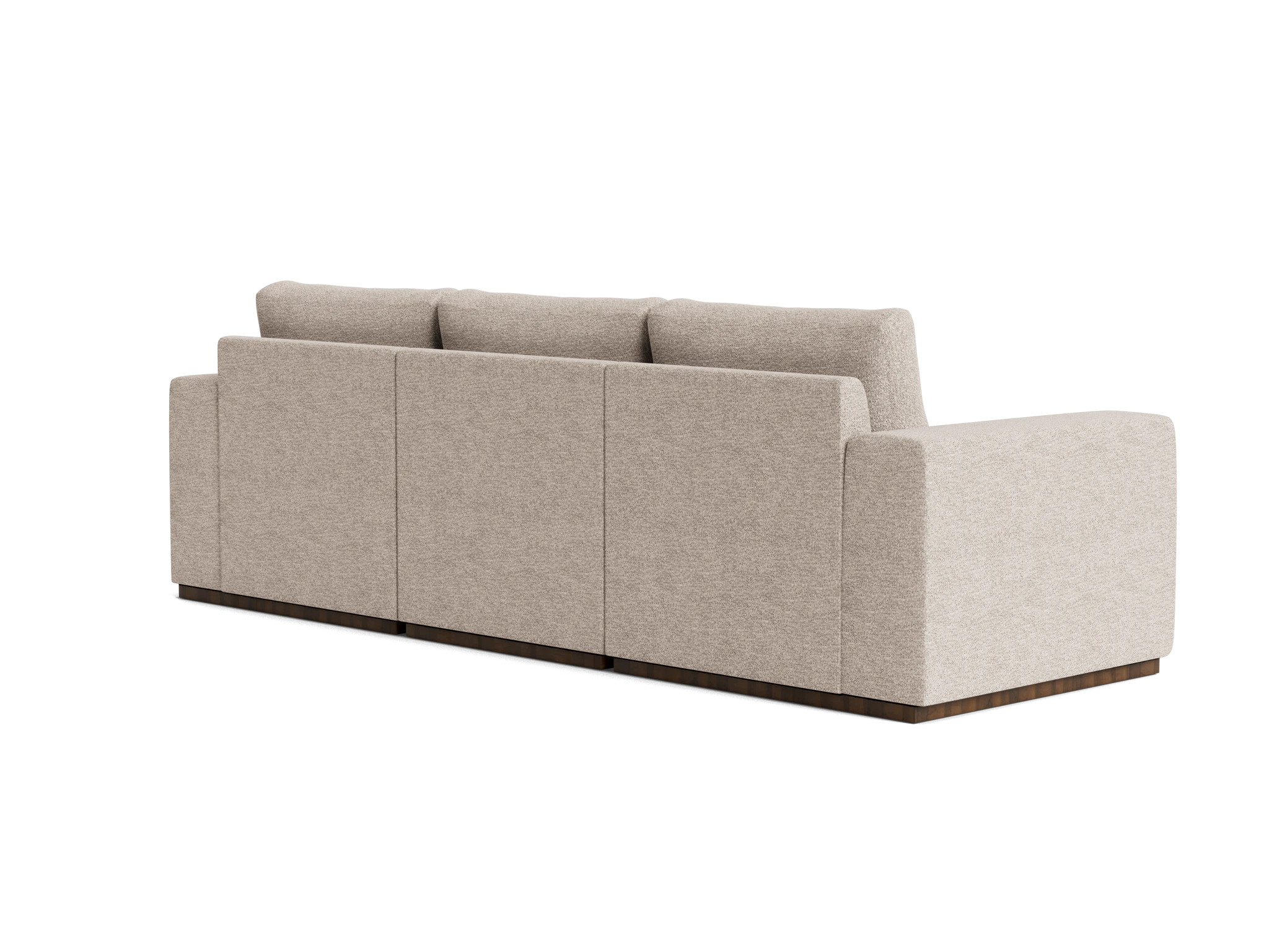 holt petite modular sofa borough cotton