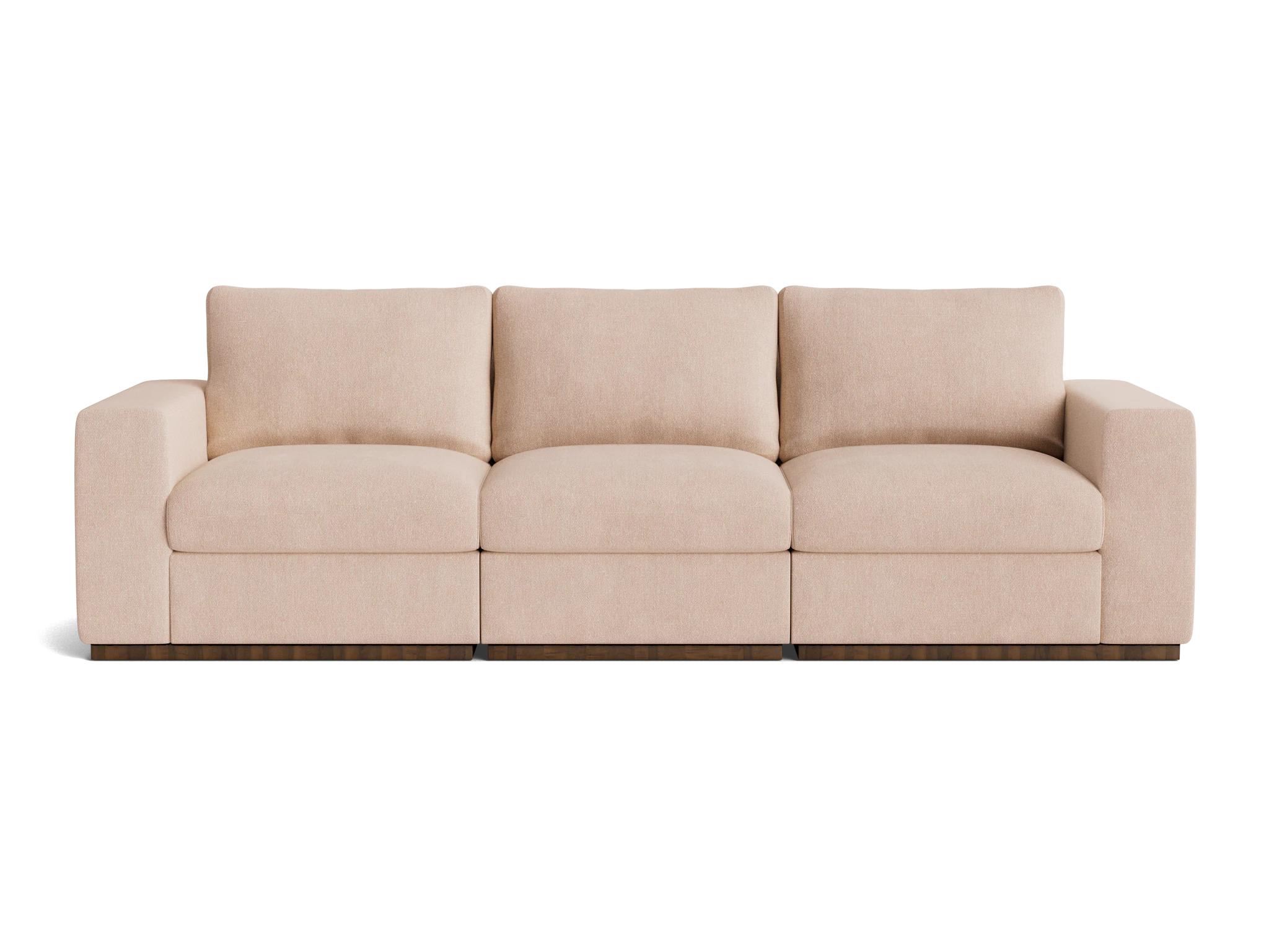 holt petite modular sofa resource oat