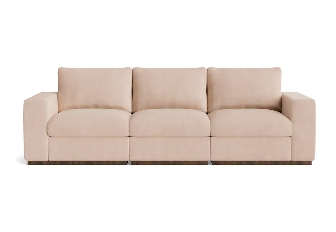 holt petite modular sofa resource oat