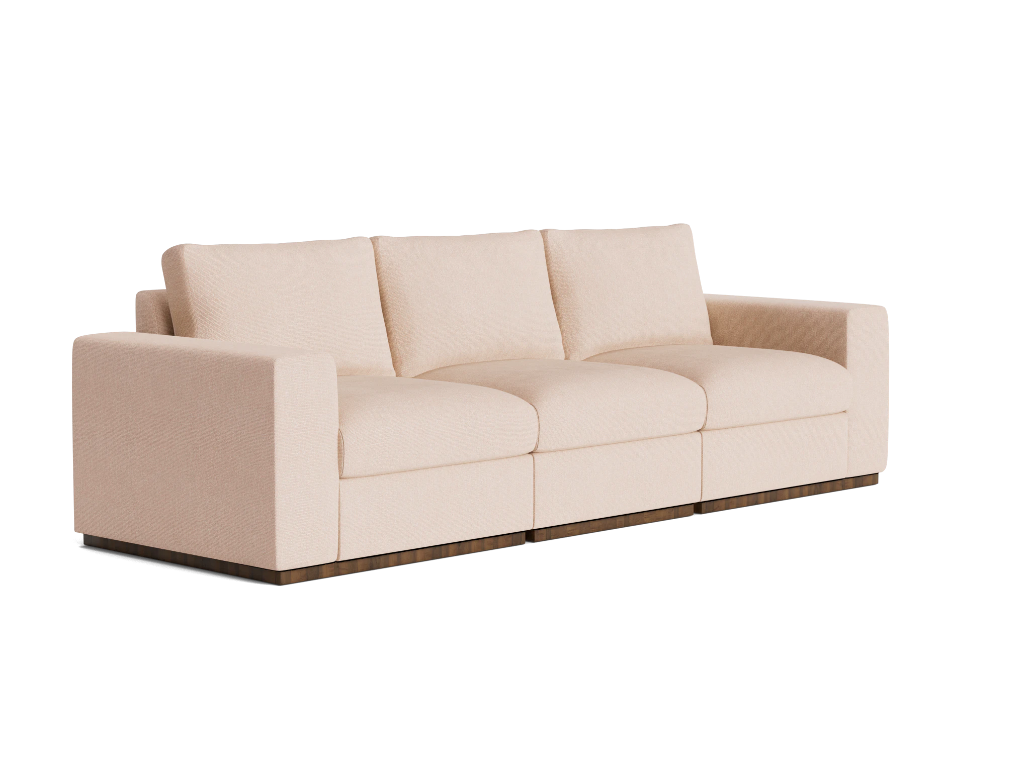 holt petite modular sofa resource oat