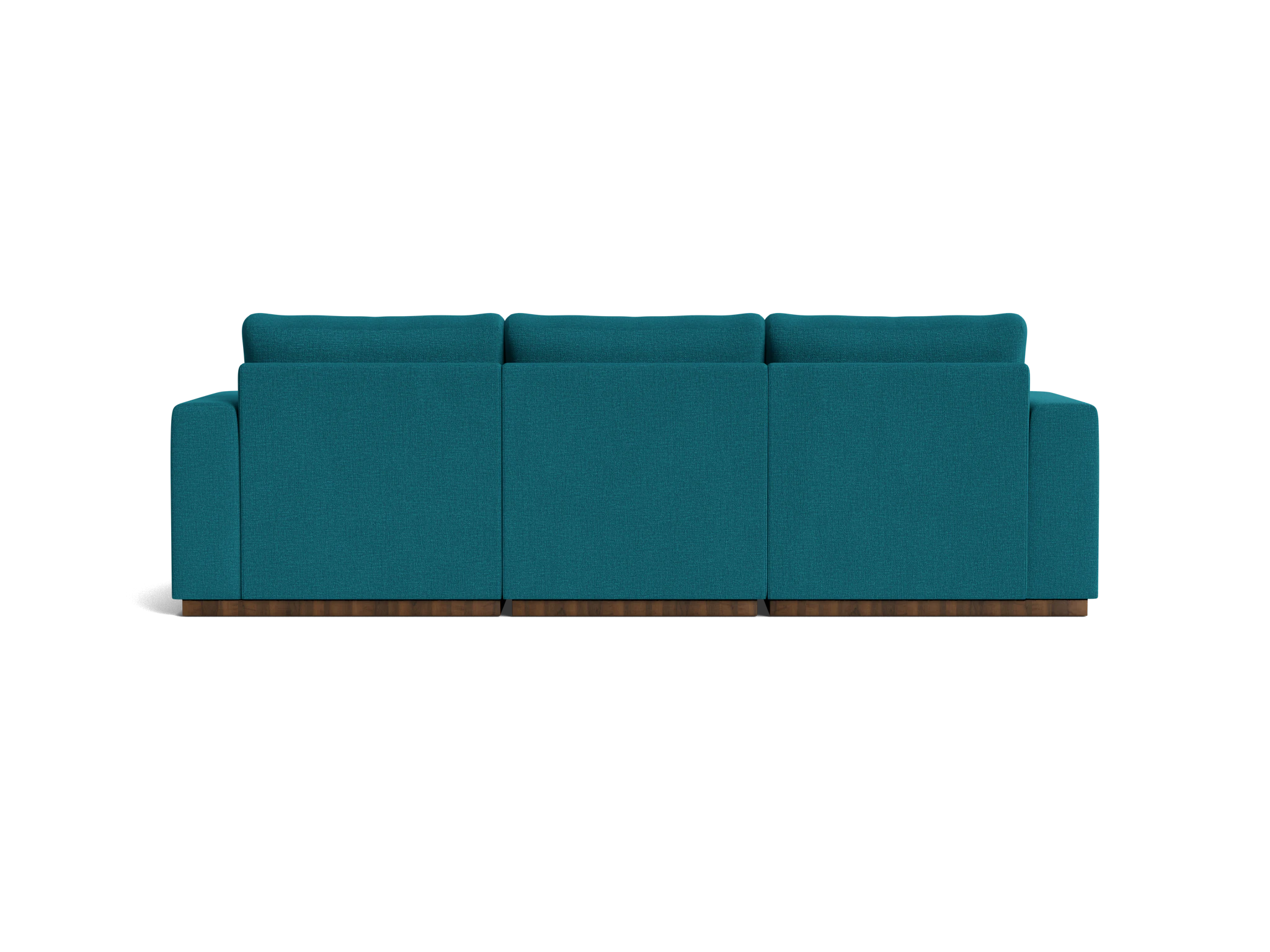 holt petite modular sectional key largo zenith teal